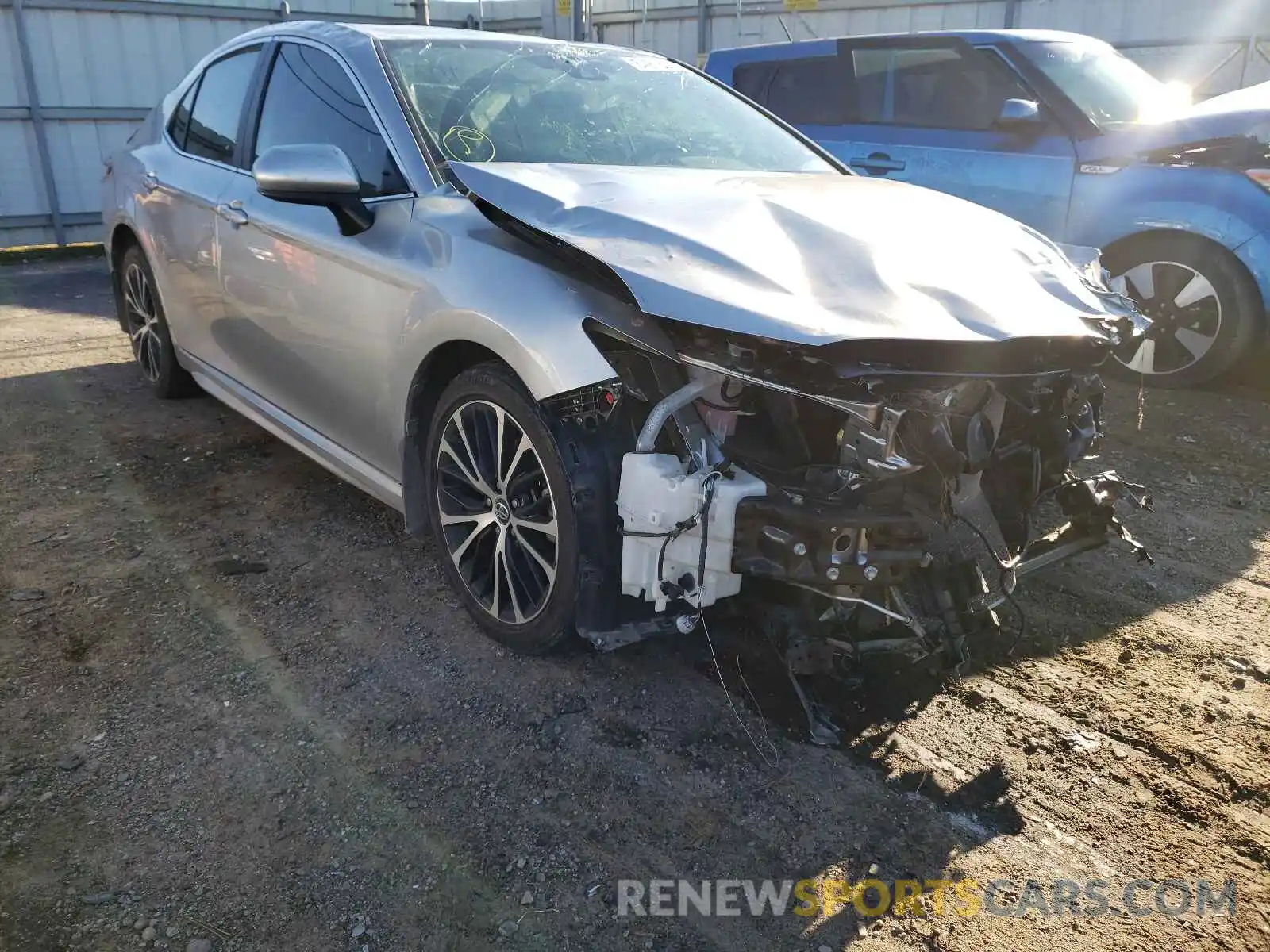 1 Photograph of a damaged car 4T1B11HK8KU825793 TOYOTA CAMRY 2019