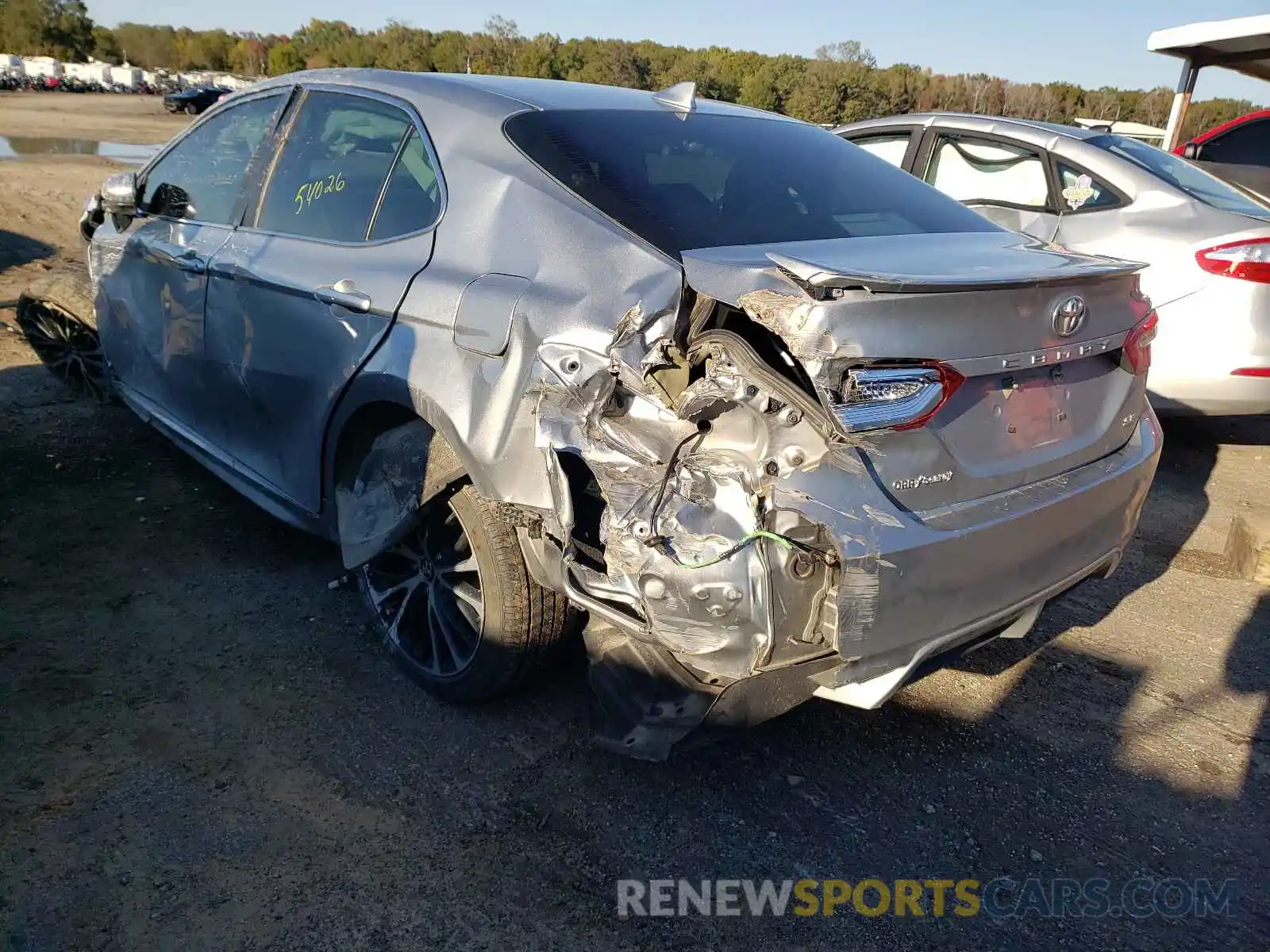 3 Photograph of a damaged car 4T1B11HK8KU825793 TOYOTA CAMRY 2019