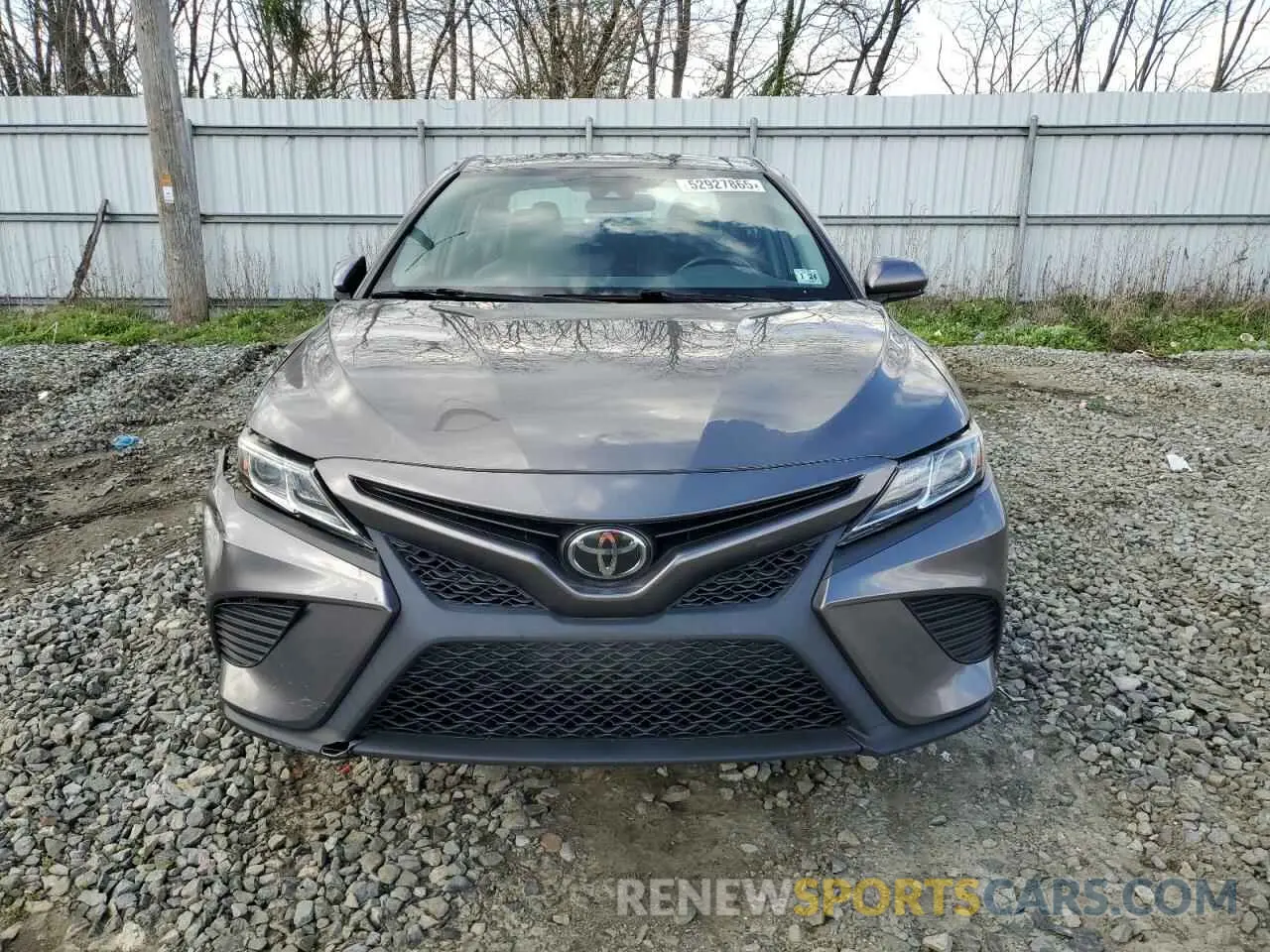 5 Photograph of a damaged car 4T1B11HK8KU826006 TOYOTA CAMRY 2019