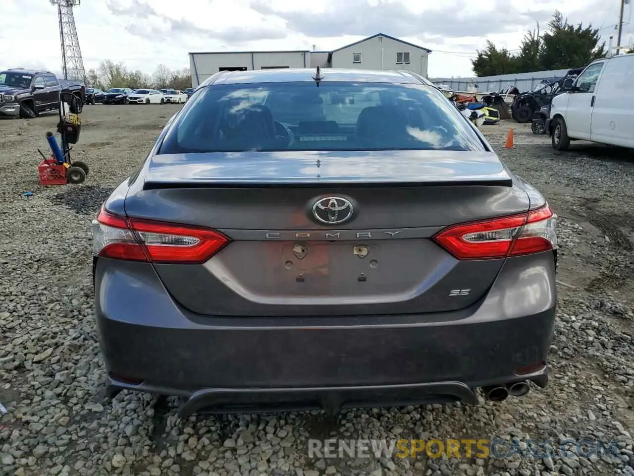 6 Photograph of a damaged car 4T1B11HK8KU826006 TOYOTA CAMRY 2019