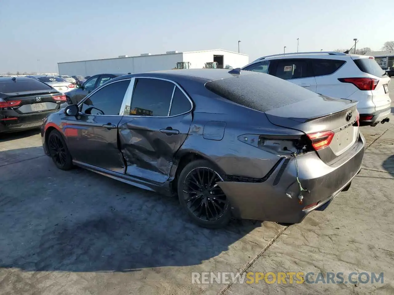 2 Photograph of a damaged car 4T1B11HK8KU829648 TOYOTA CAMRY 2019