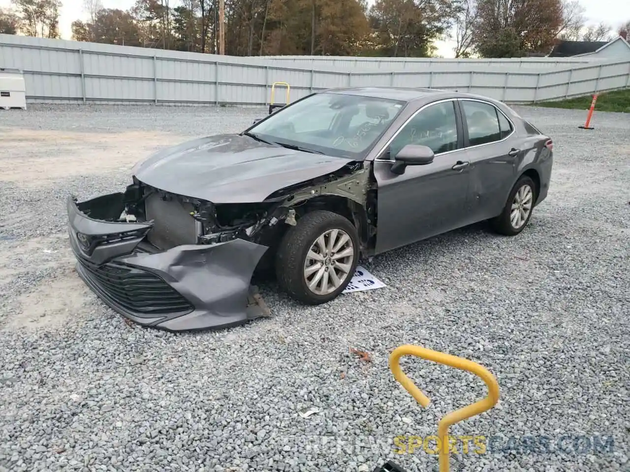 2 Photograph of a damaged car 4T1B11HK8KU830640 TOYOTA CAMRY 2019