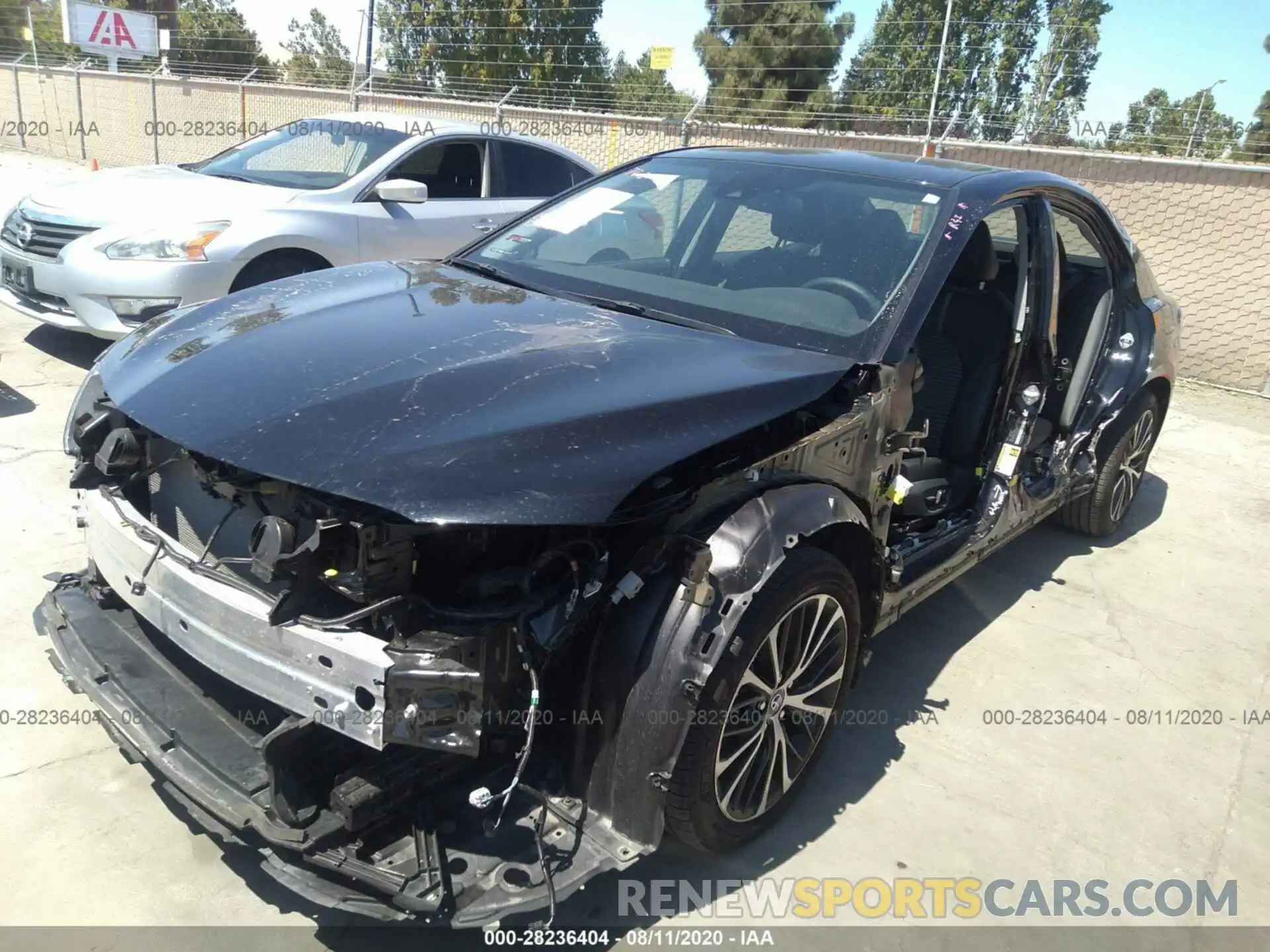 2 Photograph of a damaged car 4T1B11HK8KU833781 TOYOTA CAMRY 2019