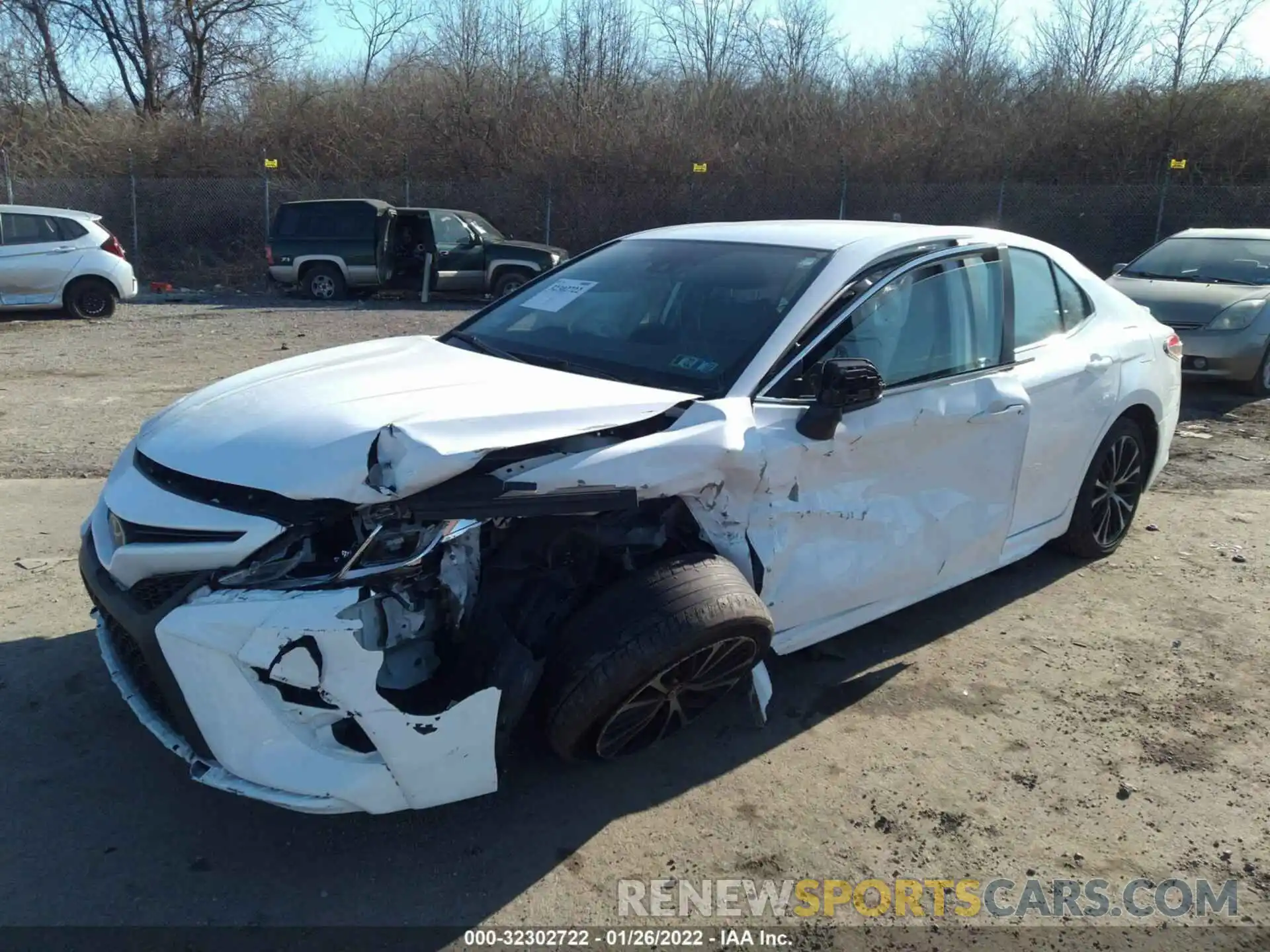 2 Photograph of a damaged car 4T1B11HK8KU834042 TOYOTA CAMRY 2019