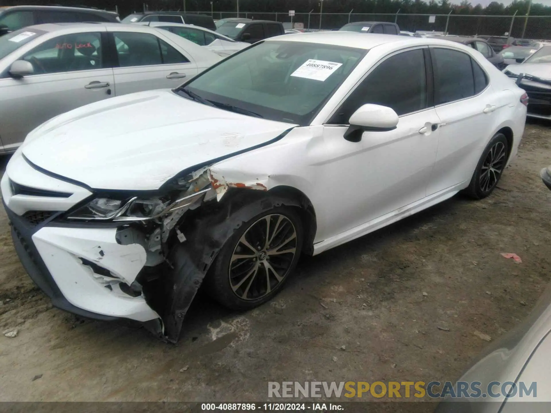 2 Photograph of a damaged car 4T1B11HK8KU836521 TOYOTA CAMRY 2019