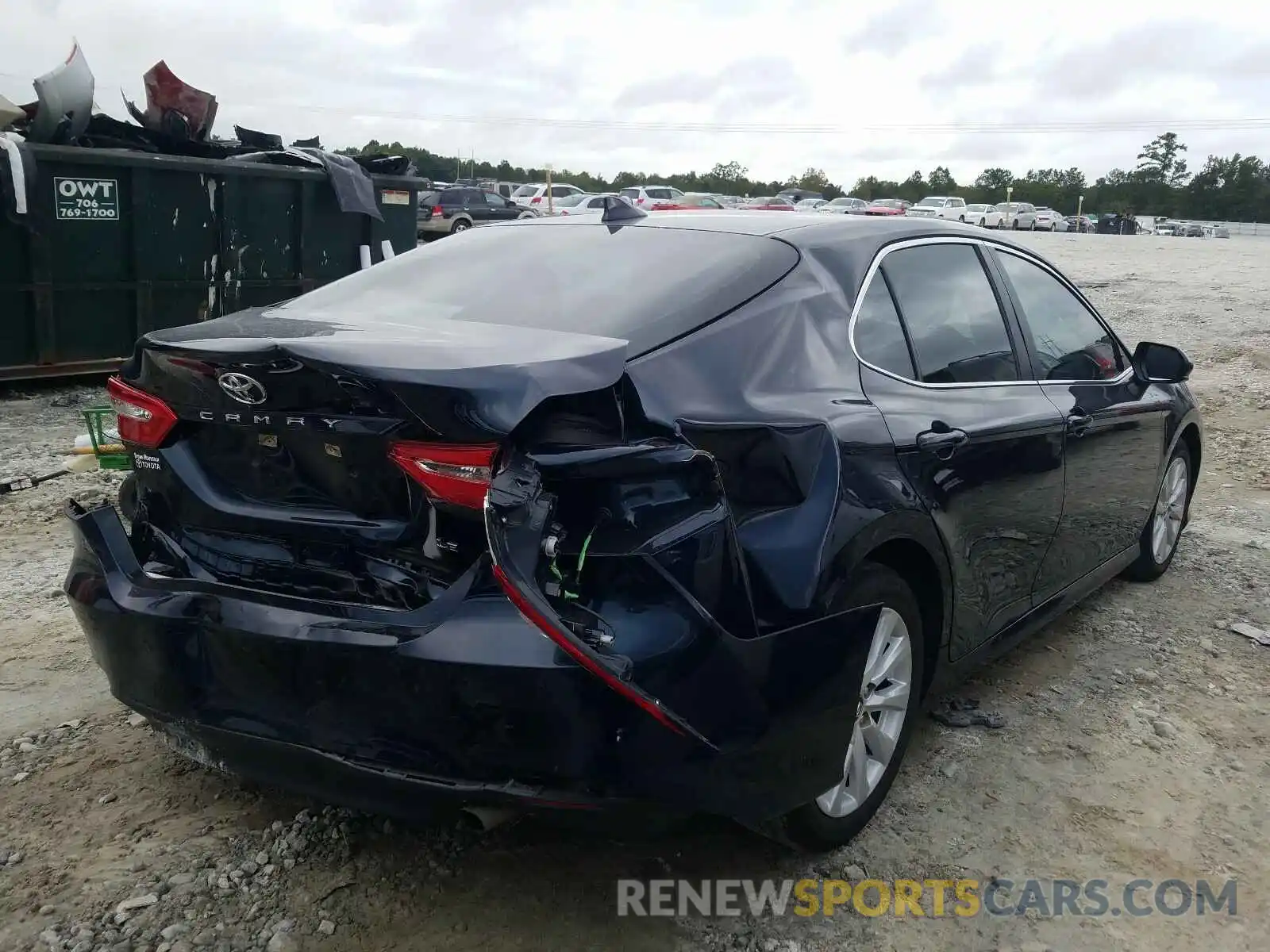 4 Photograph of a damaged car 4T1B11HK8KU840018 TOYOTA CAMRY 2019