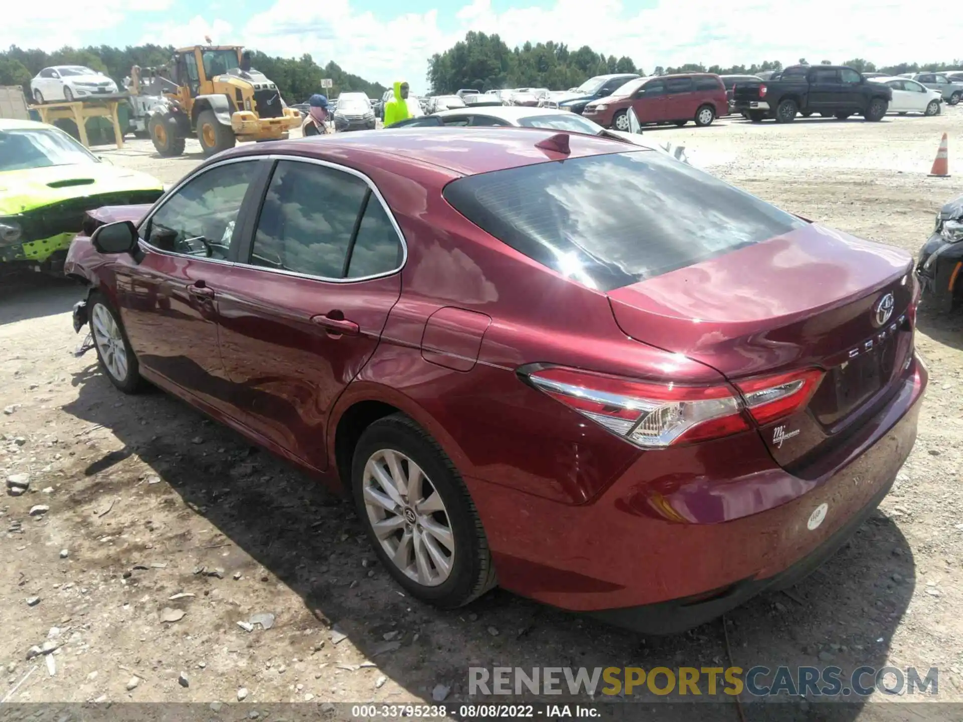 3 Photograph of a damaged car 4T1B11HK8KU841282 TOYOTA CAMRY 2019