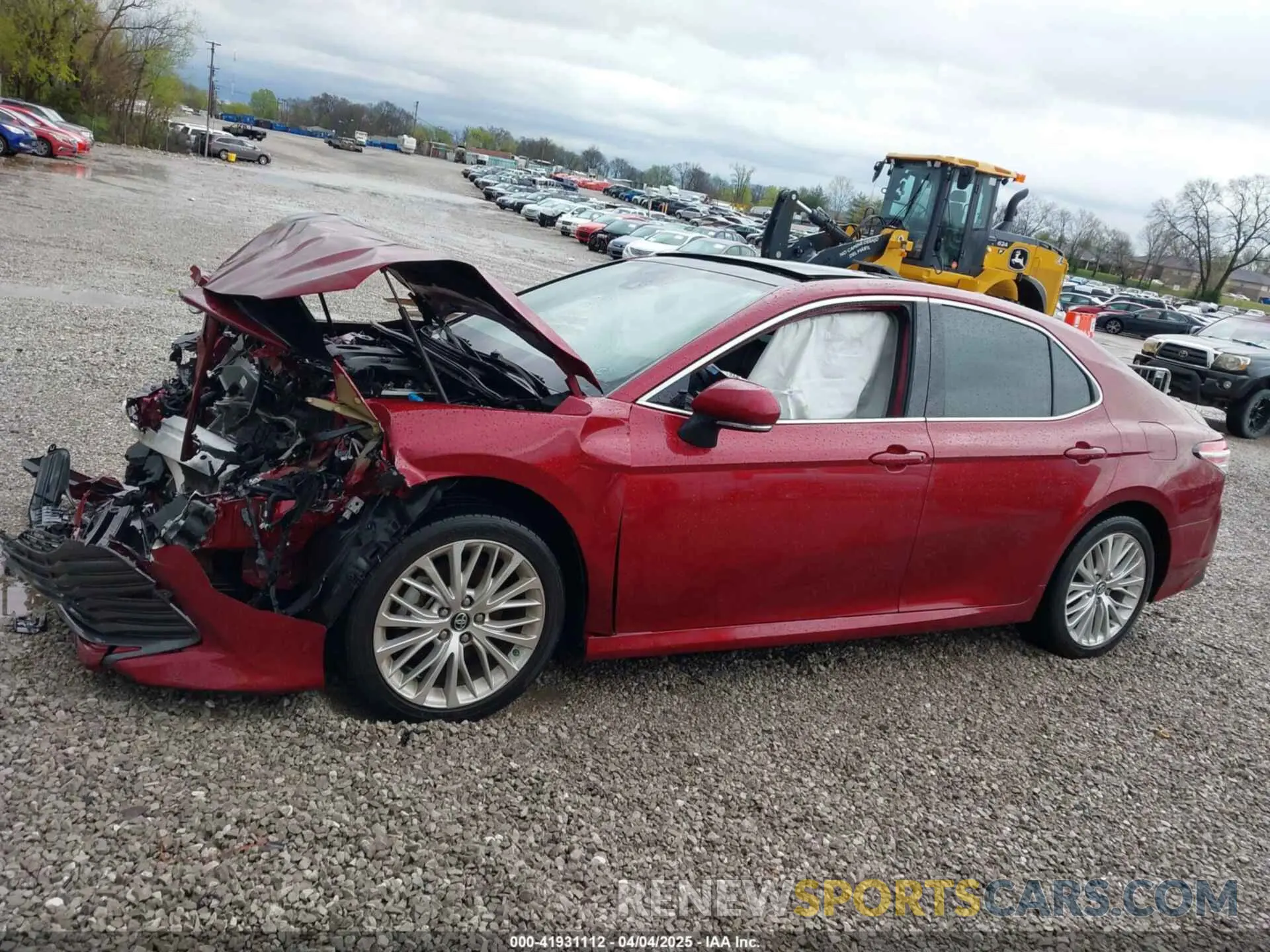 14 Photograph of a damaged car 4T1B11HK8KU848457 TOYOTA CAMRY 2019
