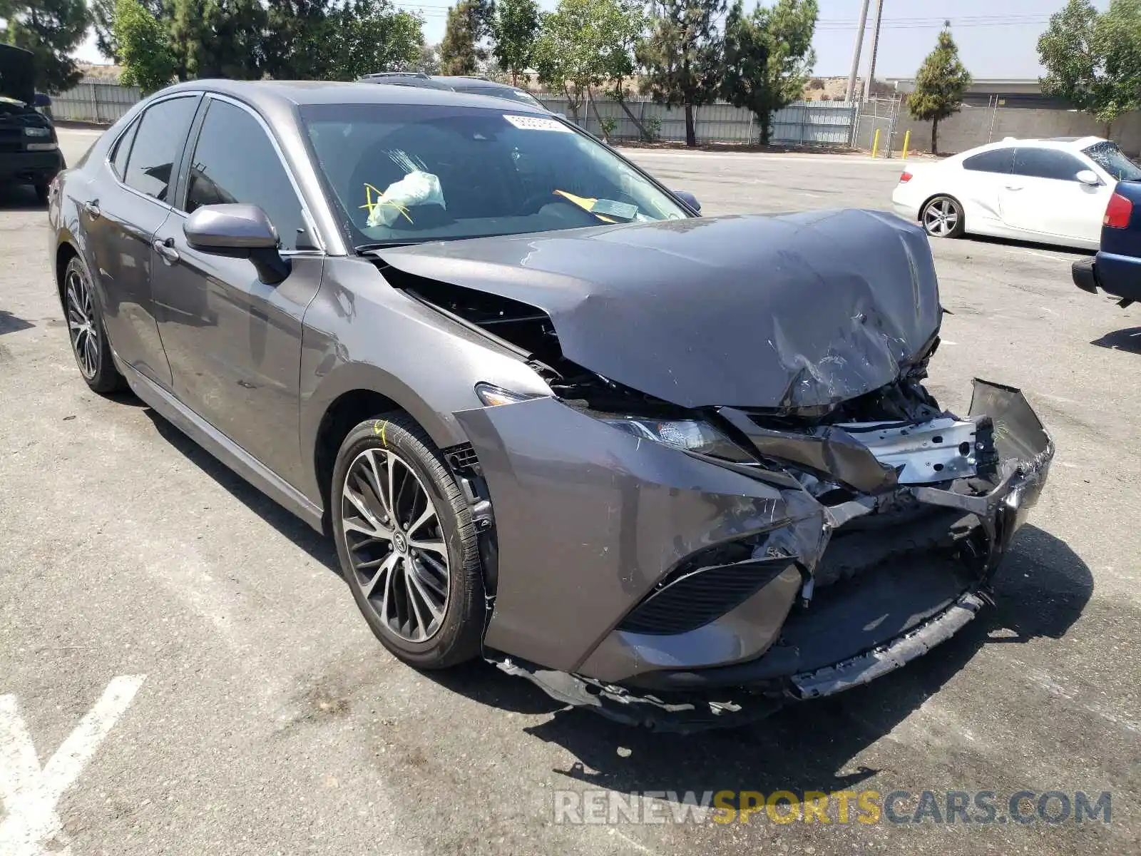 1 Photograph of a damaged car 4T1B11HK8KU854078 TOYOTA CAMRY 2019