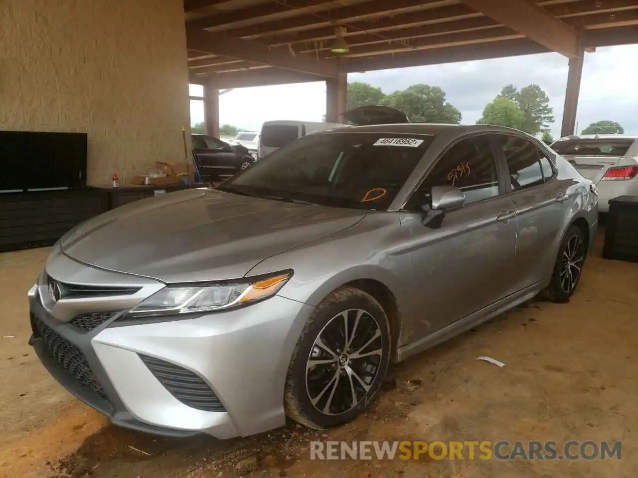 2 Photograph of a damaged car 4T1B11HK8KU856204 TOYOTA CAMRY 2019