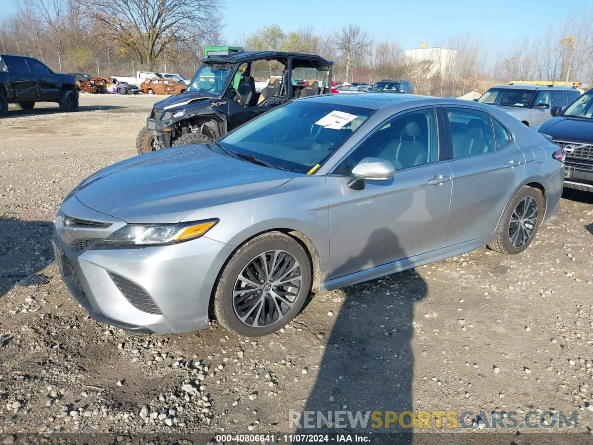 2 Photograph of a damaged car 4T1B11HK8KU856753 TOYOTA CAMRY 2019