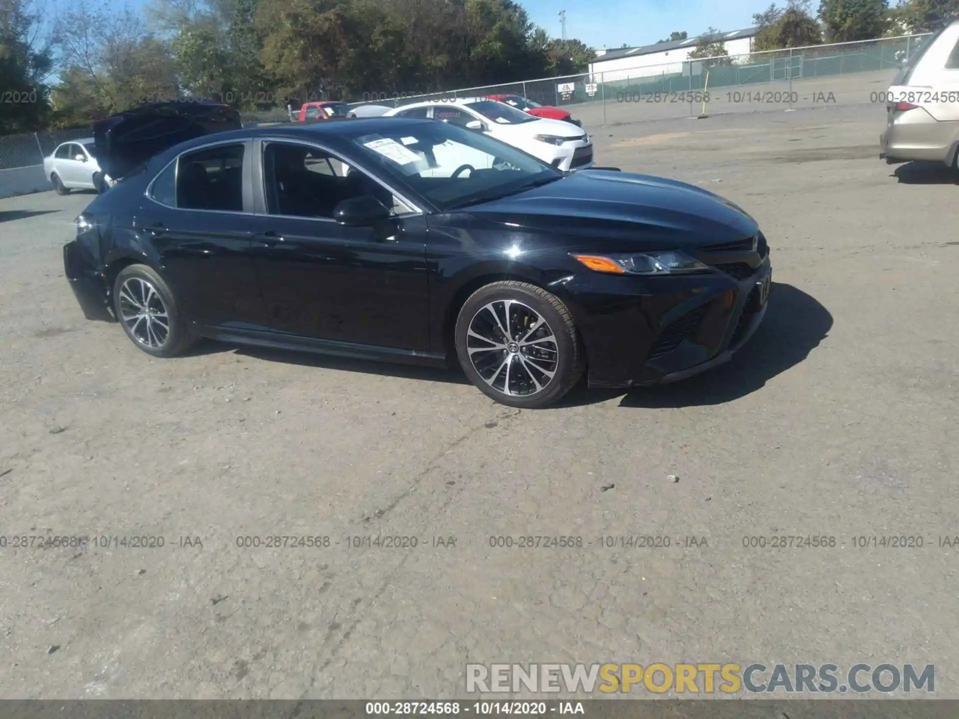 1 Photograph of a damaged car 4T1B11HK9KU164758 TOYOTA CAMRY 2019