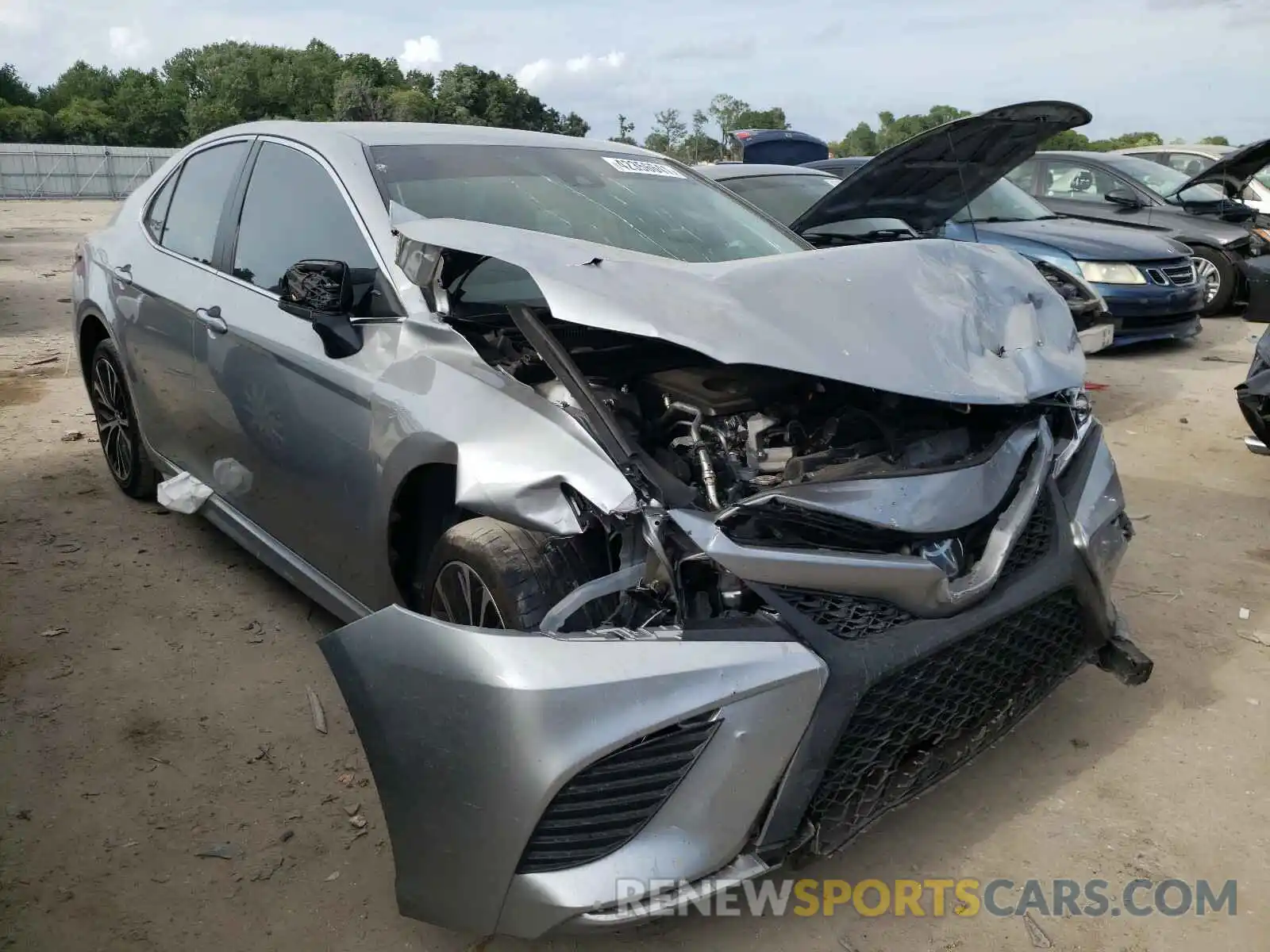 1 Photograph of a damaged car 4T1B11HK9KU165103 TOYOTA CAMRY 2019