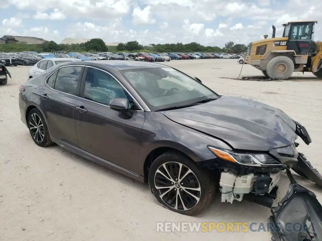 1 Photograph of a damaged car 4T1B11HK9KU167417 TOYOTA CAMRY 2019