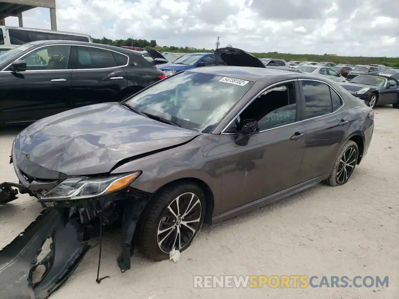 2 Photograph of a damaged car 4T1B11HK9KU167417 TOYOTA CAMRY 2019