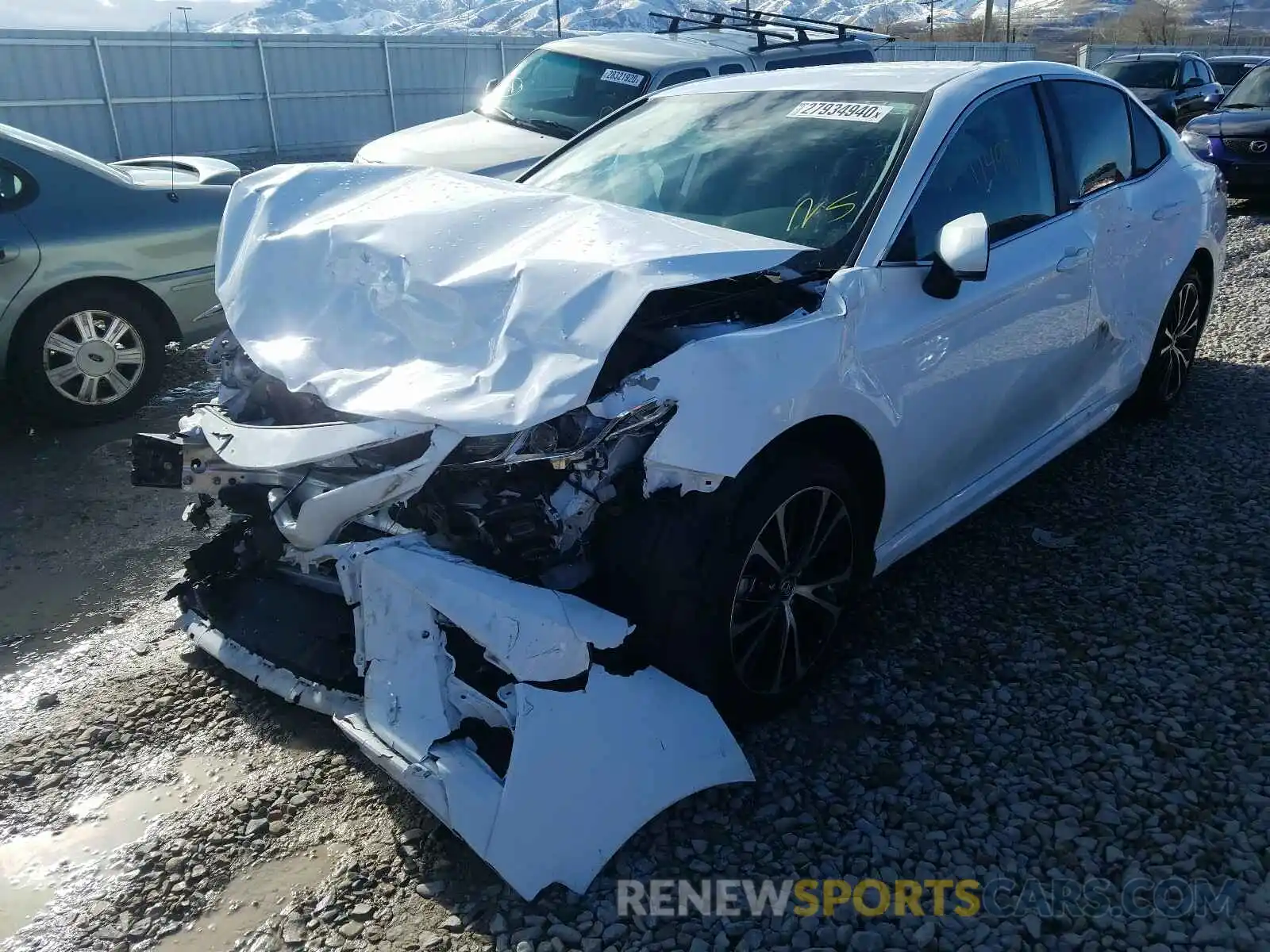 2 Photograph of a damaged car 4T1B11HK9KU169930 TOYOTA CAMRY 2019