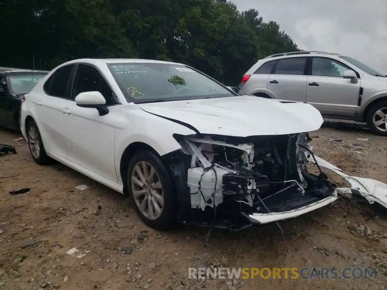 1 Photograph of a damaged car 4T1B11HK9KU178594 TOYOTA CAMRY 2019