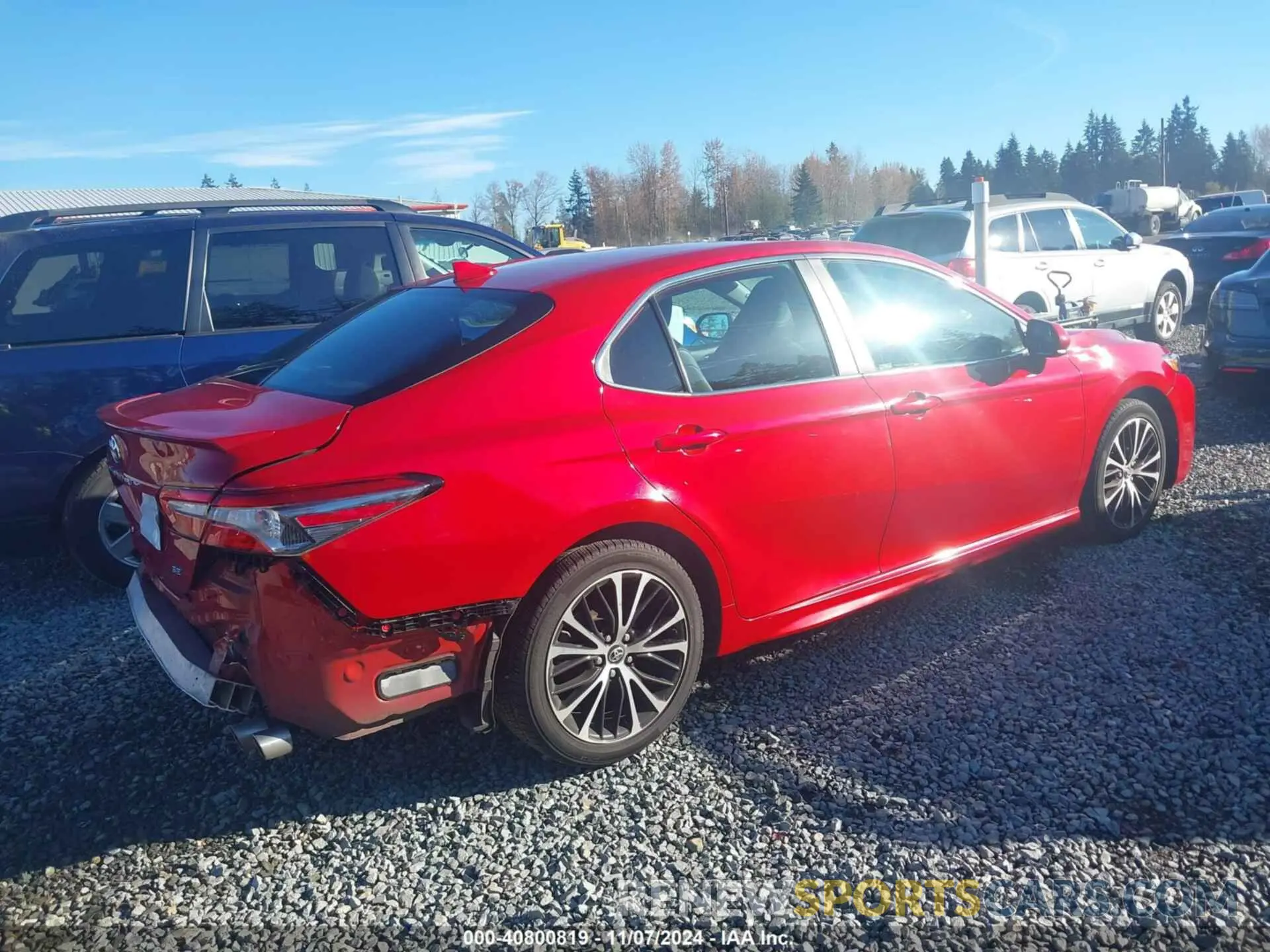 4 Photograph of a damaged car 4T1B11HK9KU182726 TOYOTA CAMRY 2019