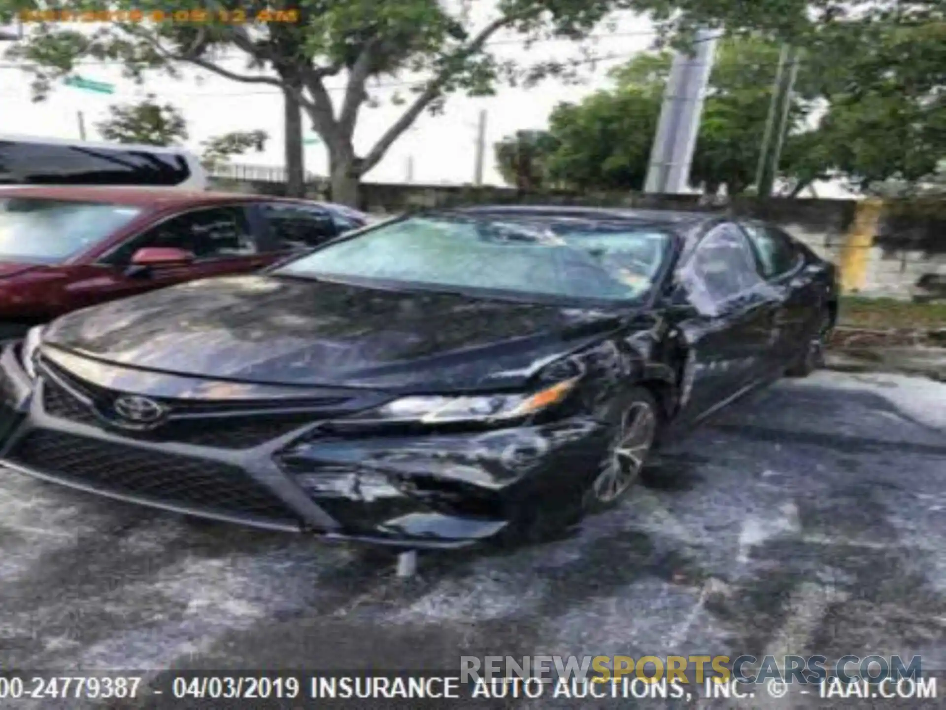 2 Photograph of a damaged car 4T1B11HK9KU183052 TOYOTA CAMRY 2019