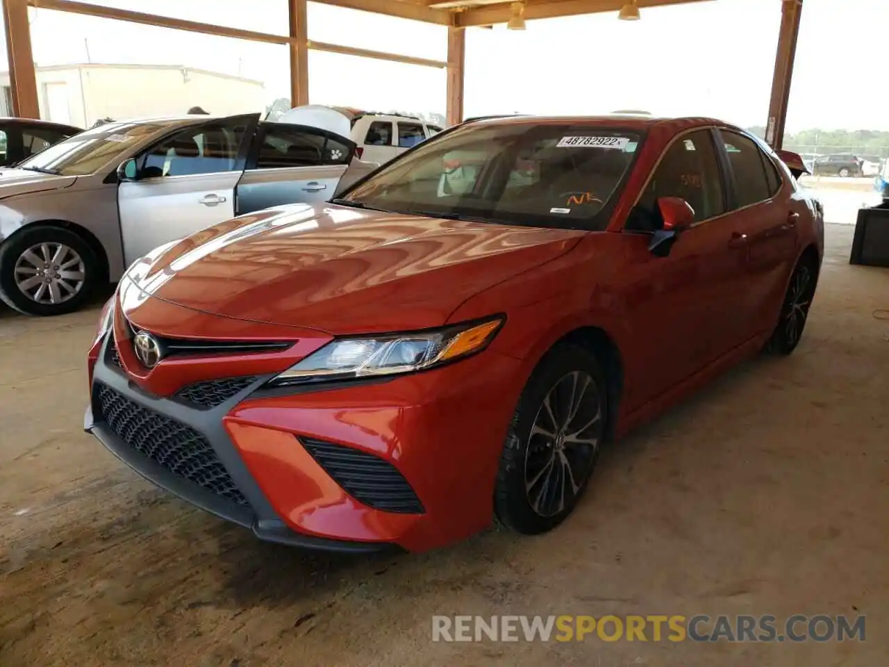 2 Photograph of a damaged car 4T1B11HK9KU183410 TOYOTA CAMRY 2019