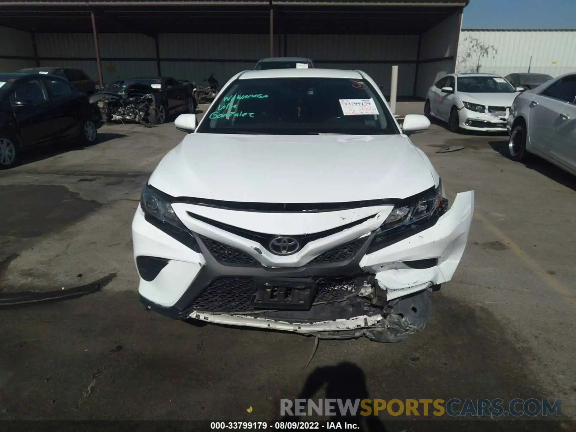 6 Photograph of a damaged car 4T1B11HK9KU188302 TOYOTA CAMRY 2019