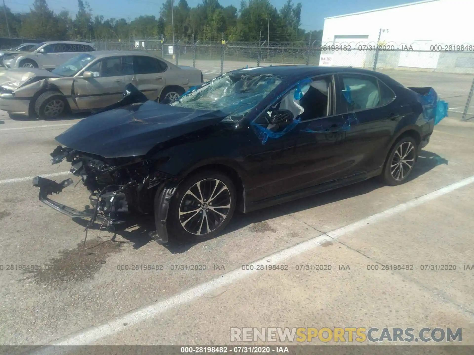 2 Photograph of a damaged car 4T1B11HK9KU188414 TOYOTA CAMRY 2019