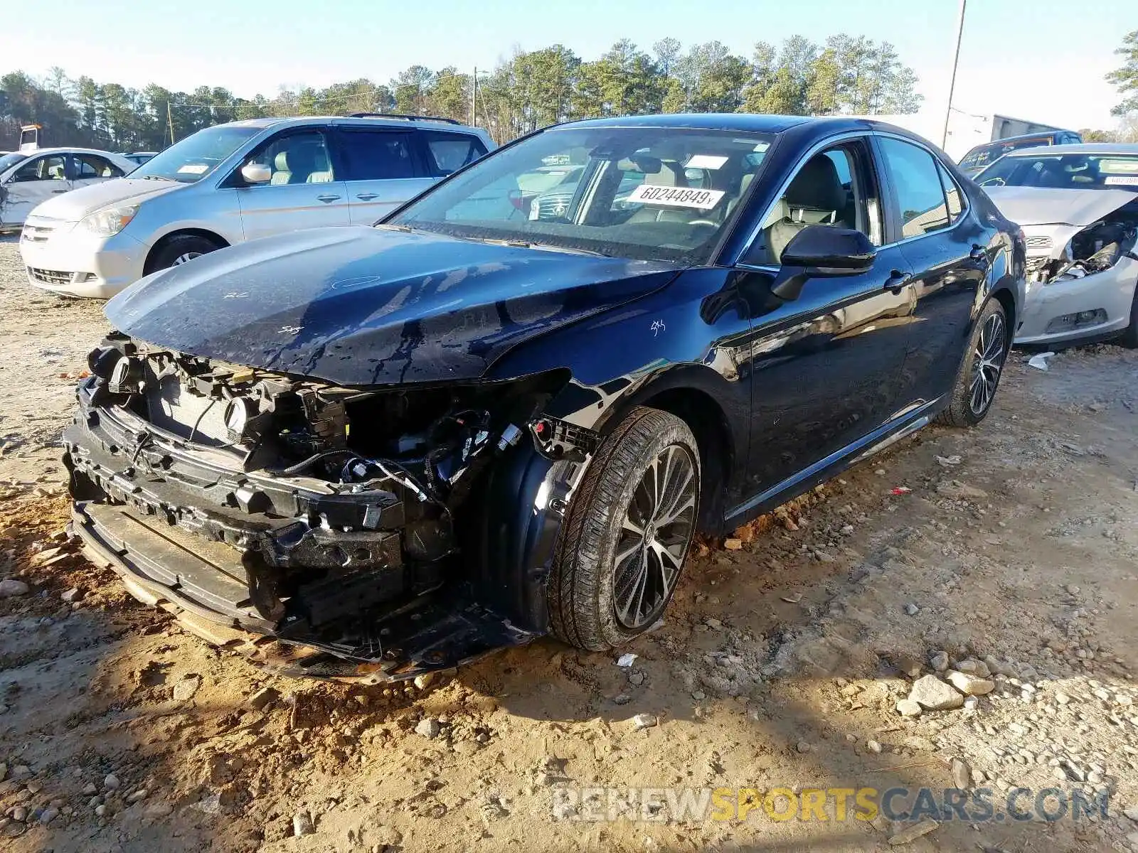 2 Photograph of a damaged car 4T1B11HK9KU189157 TOYOTA CAMRY 2019