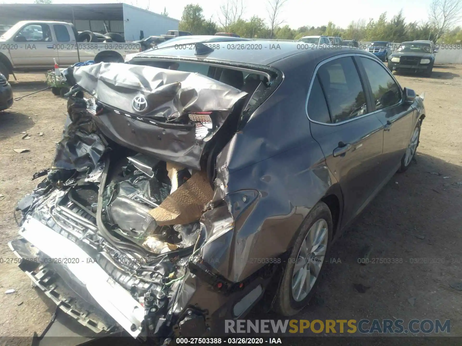 4 Photograph of a damaged car 4T1B11HK9KU192639 TOYOTA CAMRY 2019