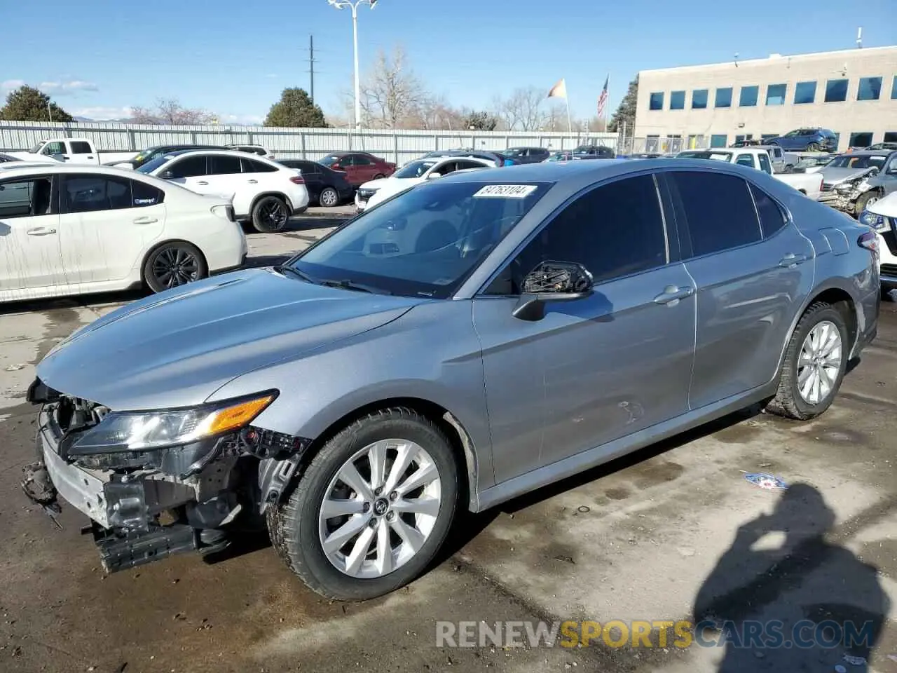 1 Photograph of a damaged car 4T1B11HK9KU195170 TOYOTA CAMRY 2019