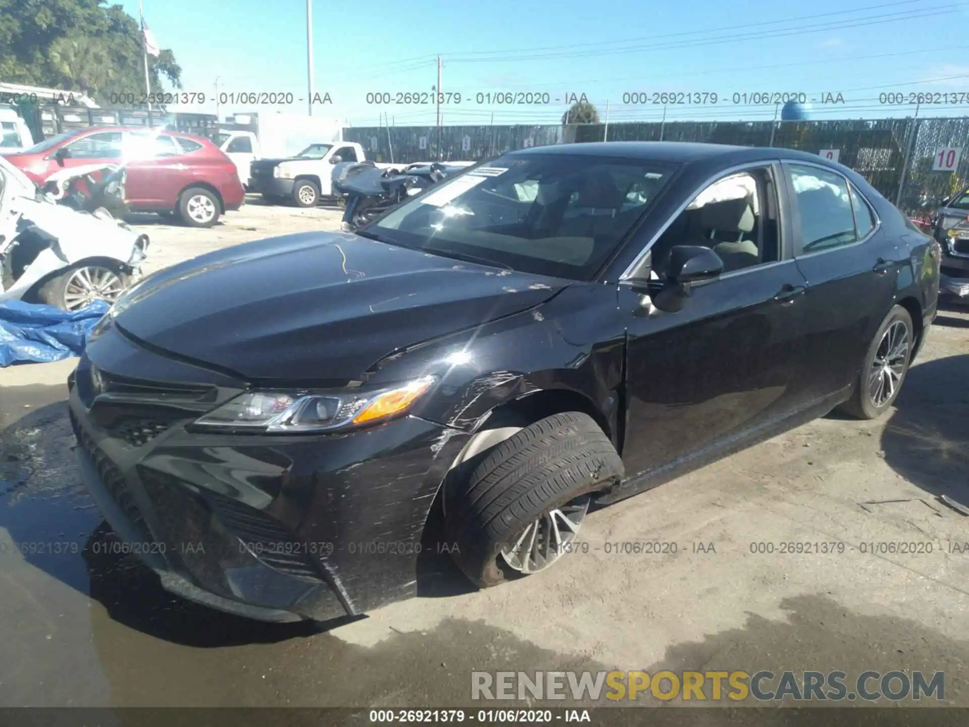 2 Photograph of a damaged car 4T1B11HK9KU195881 TOYOTA CAMRY 2019