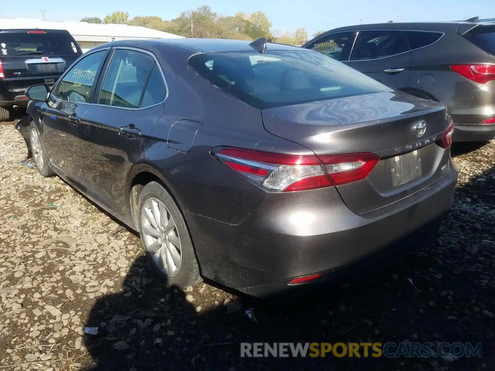 3 Photograph of a damaged car 4T1B11HK9KU196349 TOYOTA CAMRY 2019