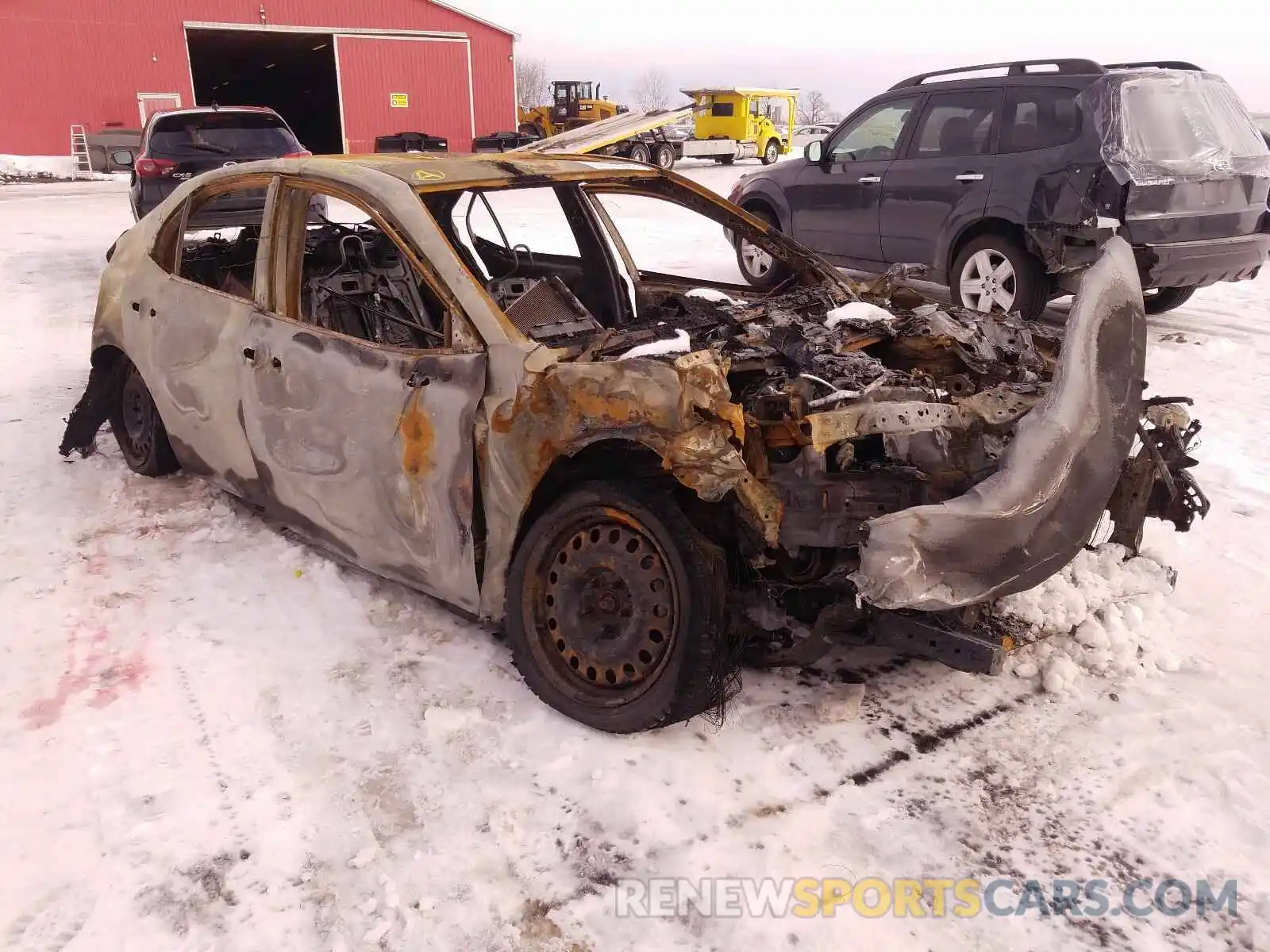 1 Photograph of a damaged car 4T1B11HK9KU196531 TOYOTA CAMRY 2019