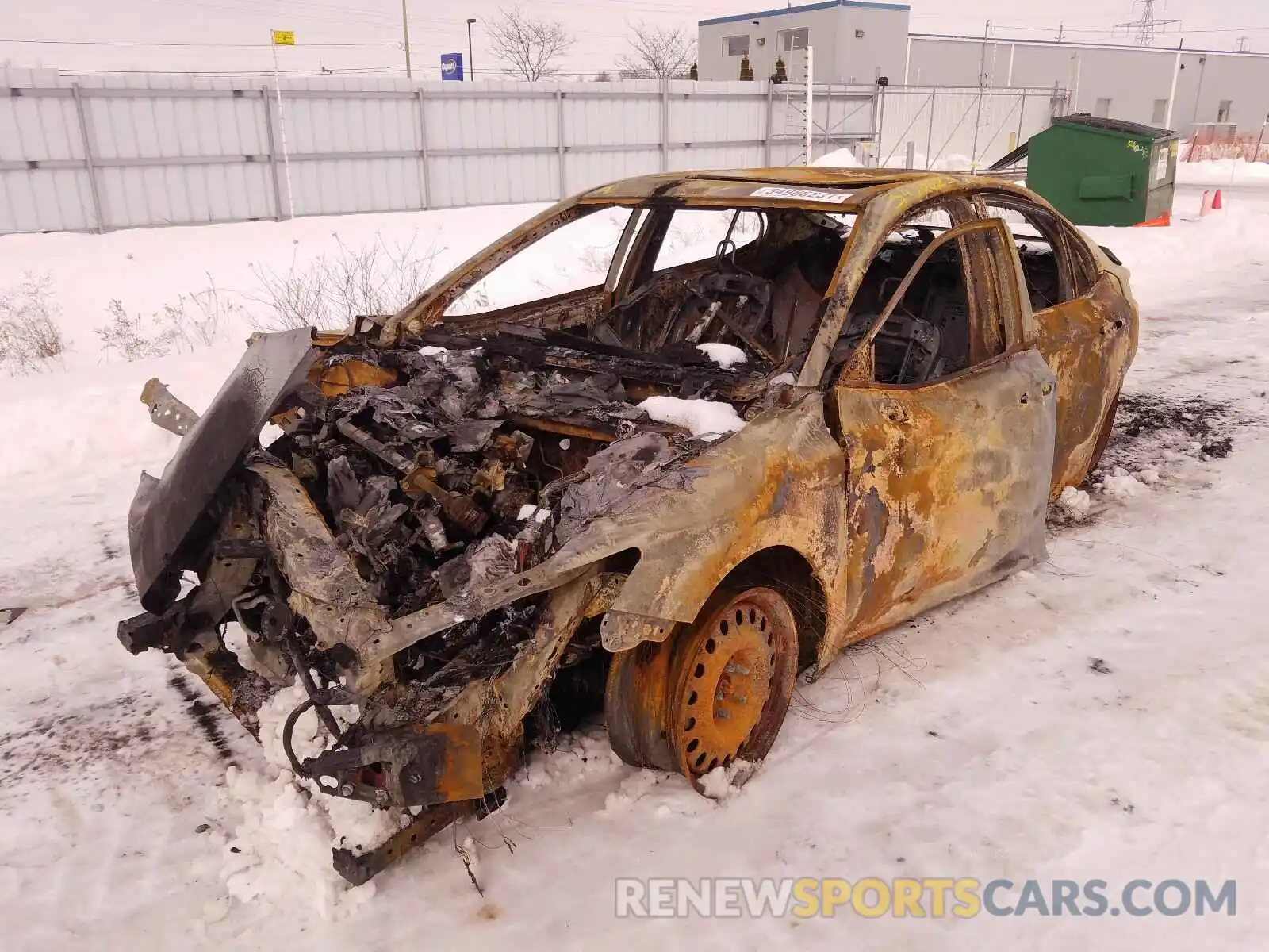 2 Photograph of a damaged car 4T1B11HK9KU196531 TOYOTA CAMRY 2019