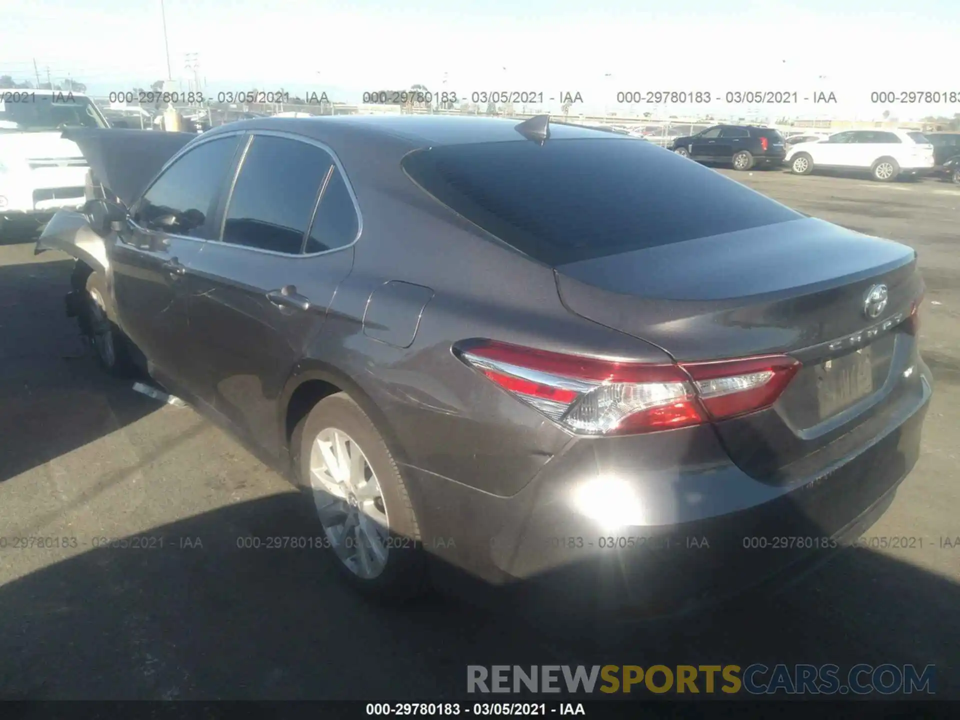 3 Photograph of a damaged car 4T1B11HK9KU198358 TOYOTA CAMRY 2019