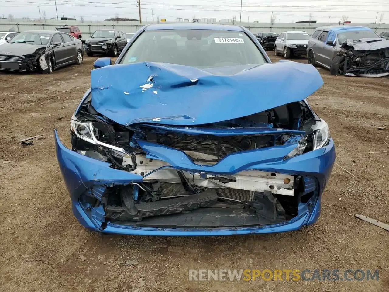 5 Photograph of a damaged car 4T1B11HK9KU203865 TOYOTA CAMRY 2019