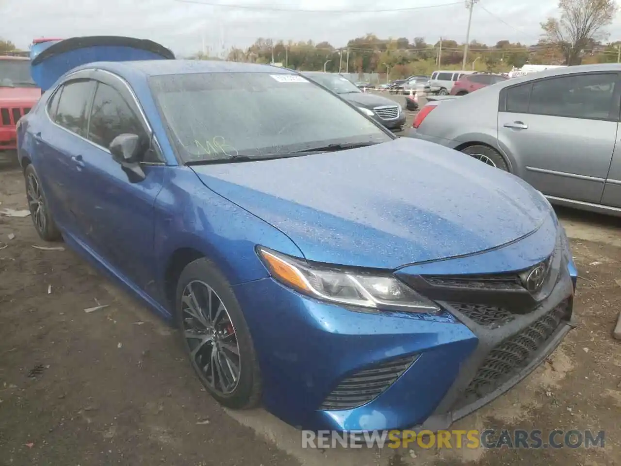 1 Photograph of a damaged car 4T1B11HK9KU205535 TOYOTA CAMRY 2019