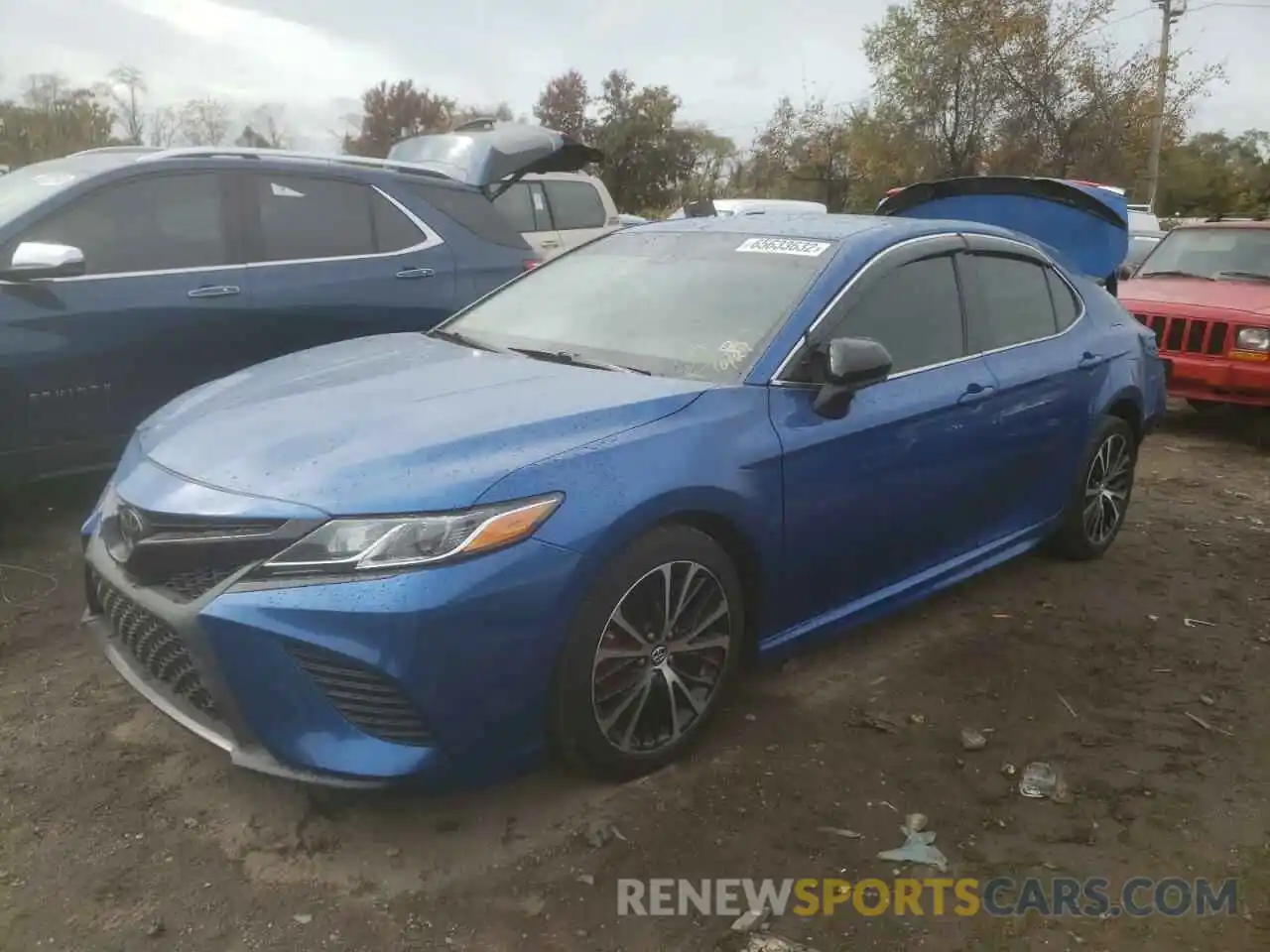 2 Photograph of a damaged car 4T1B11HK9KU205535 TOYOTA CAMRY 2019