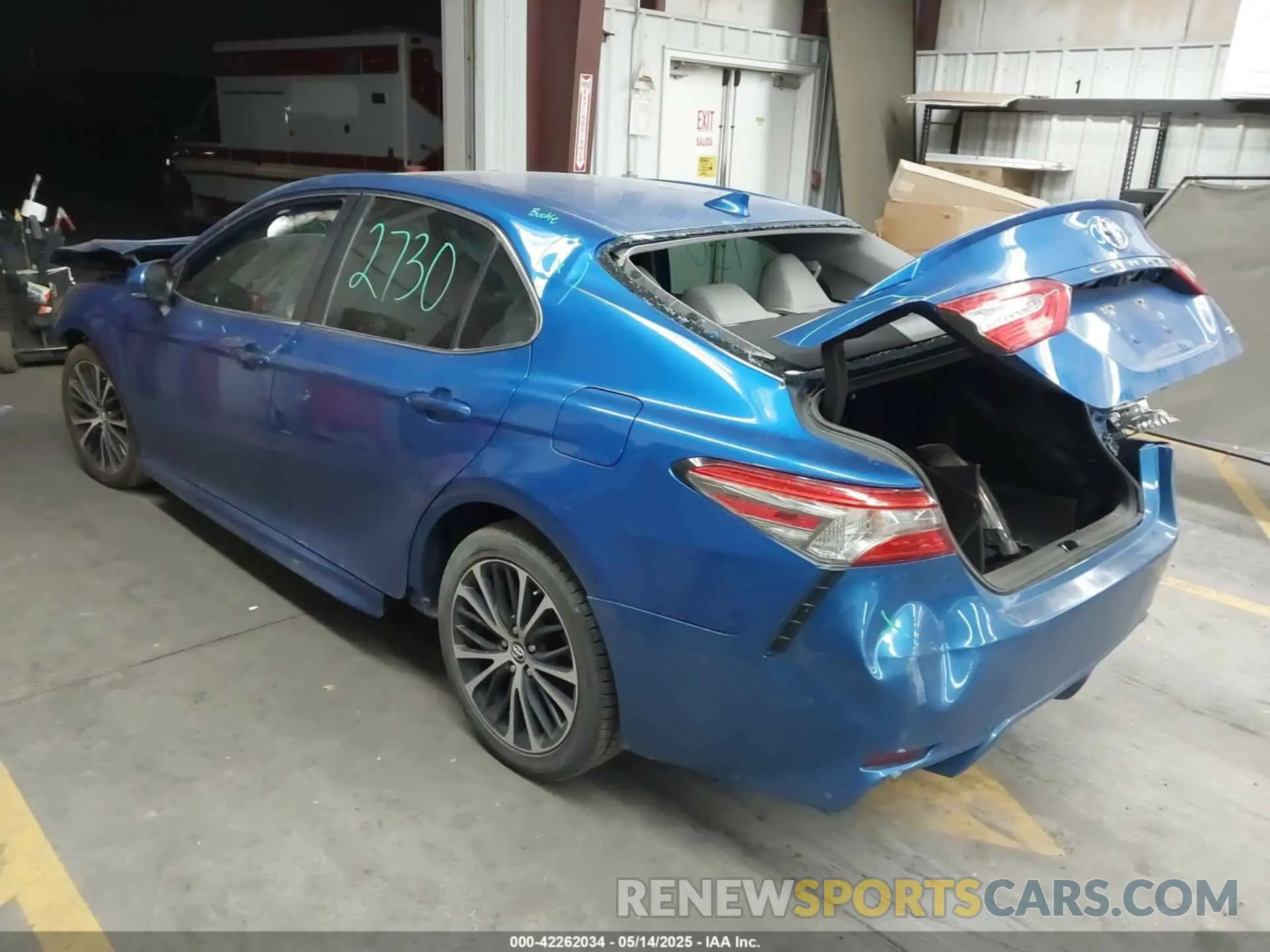 3 Photograph of a damaged car 4T1B11HK9KU207852 TOYOTA CAMRY 2019