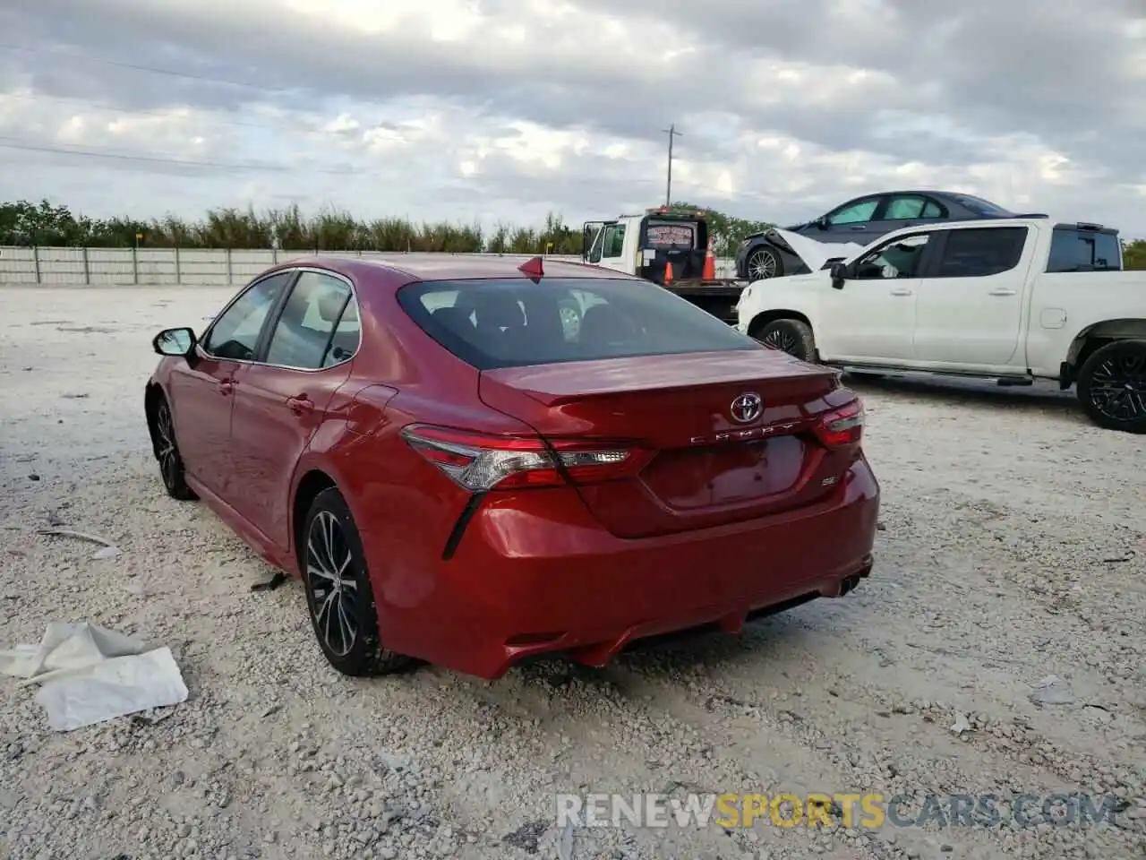 3 Photograph of a damaged car 4T1B11HK9KU208239 TOYOTA CAMRY 2019