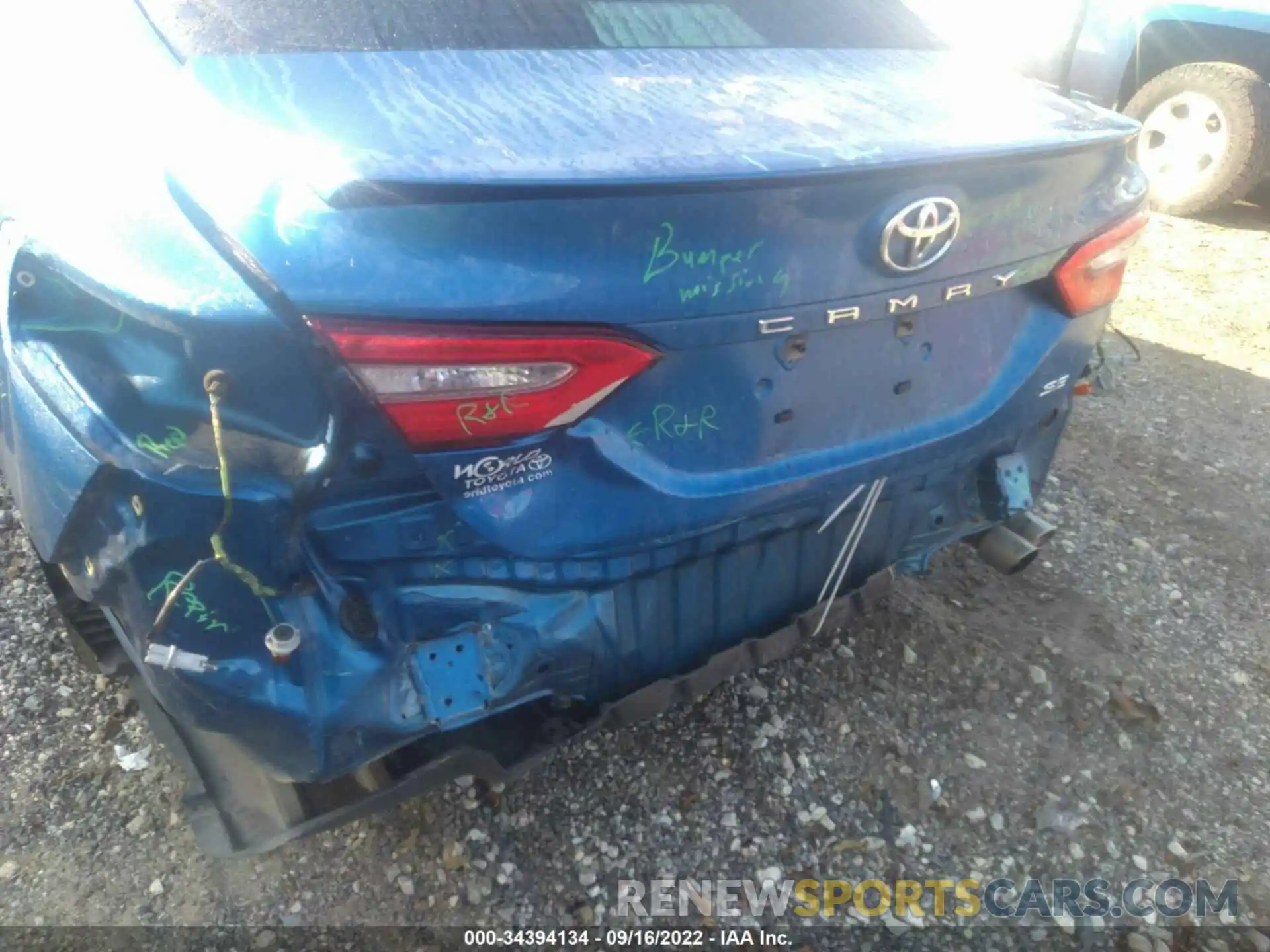 6 Photograph of a damaged car 4T1B11HK9KU208354 TOYOTA CAMRY 2019