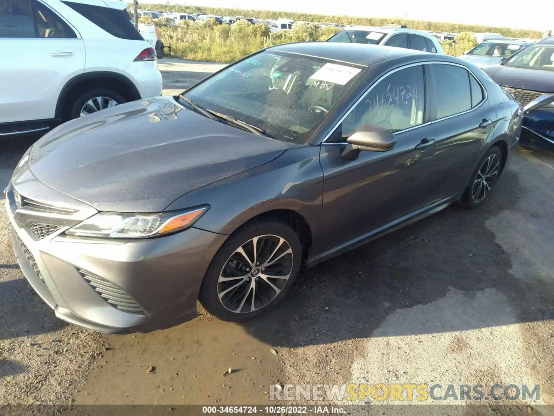 2 Photograph of a damaged car 4T1B11HK9KU214963 TOYOTA CAMRY 2019