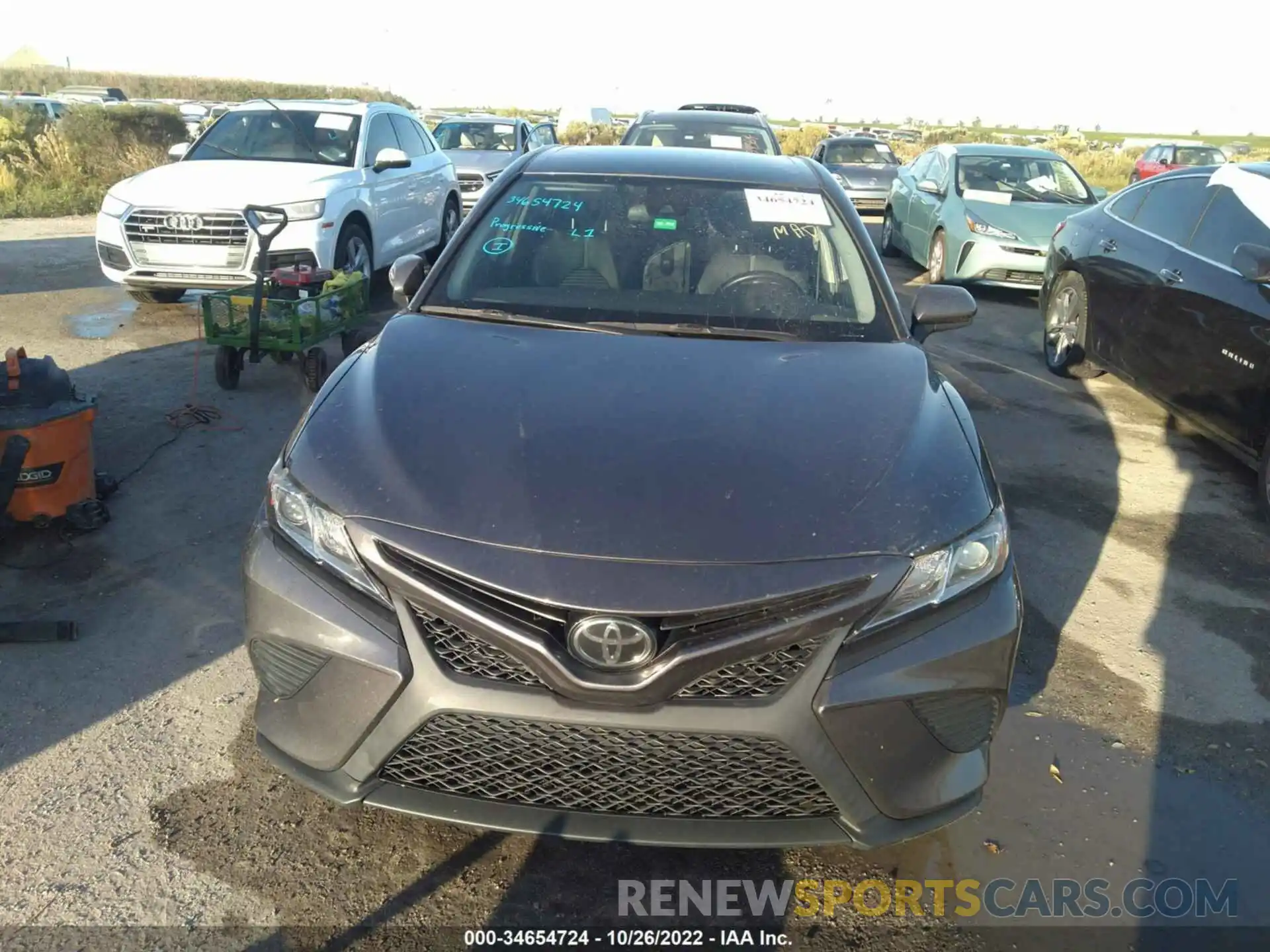 6 Photograph of a damaged car 4T1B11HK9KU214963 TOYOTA CAMRY 2019