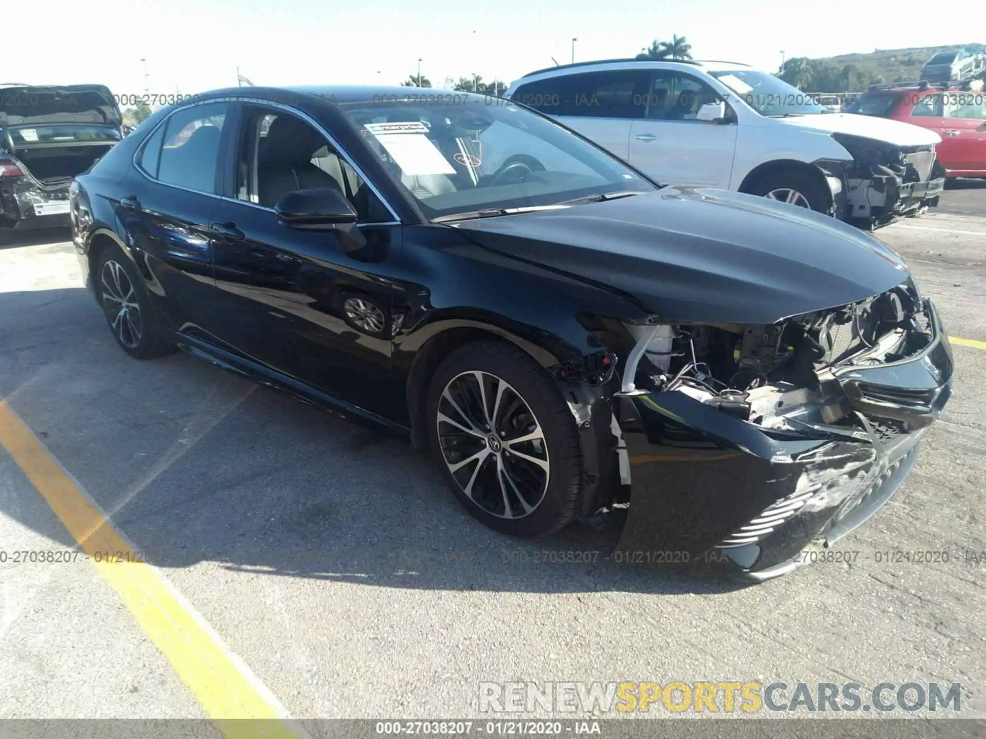 1 Photograph of a damaged car 4T1B11HK9KU215790 TOYOTA CAMRY 2019