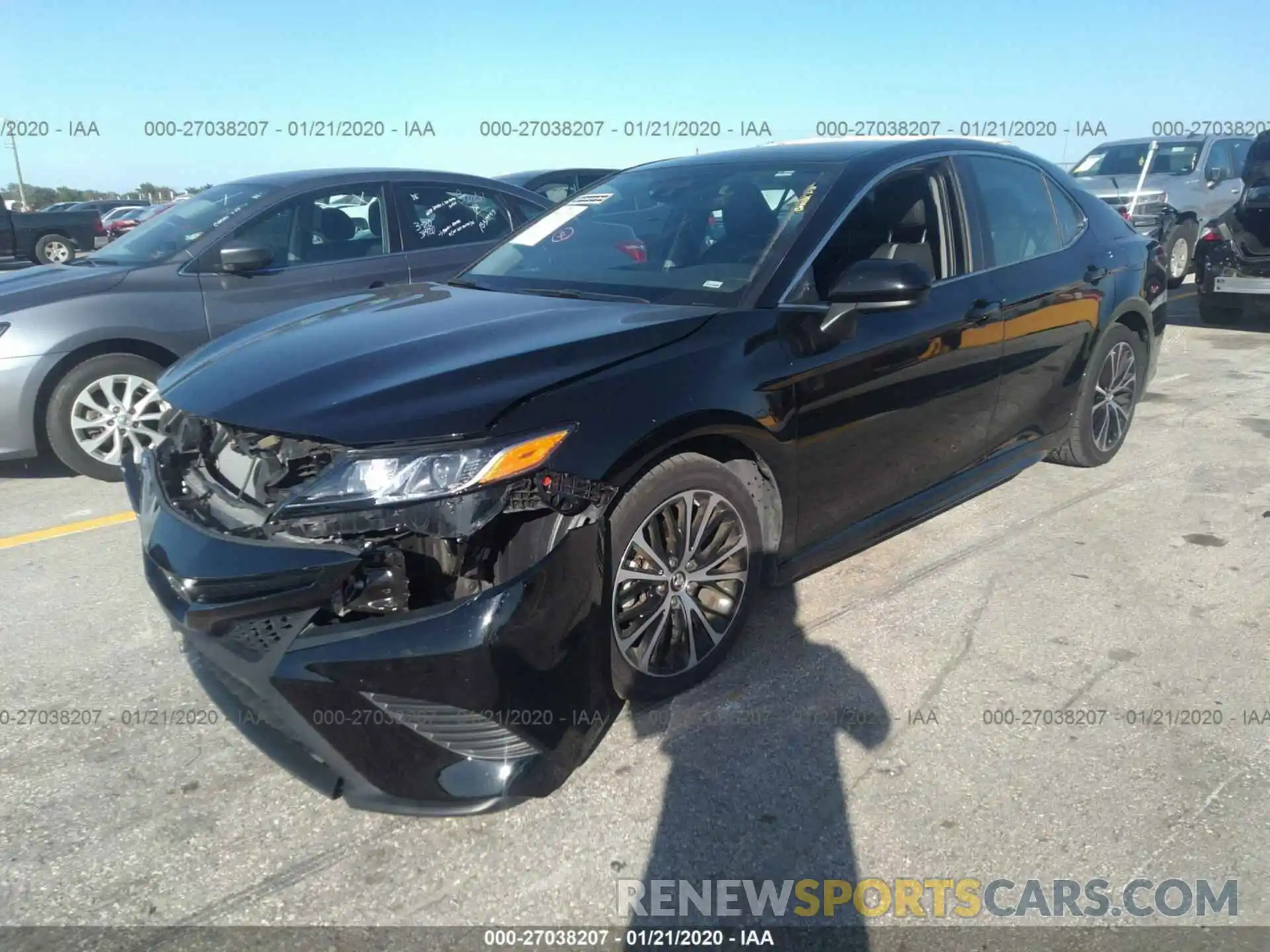 2 Photograph of a damaged car 4T1B11HK9KU215790 TOYOTA CAMRY 2019