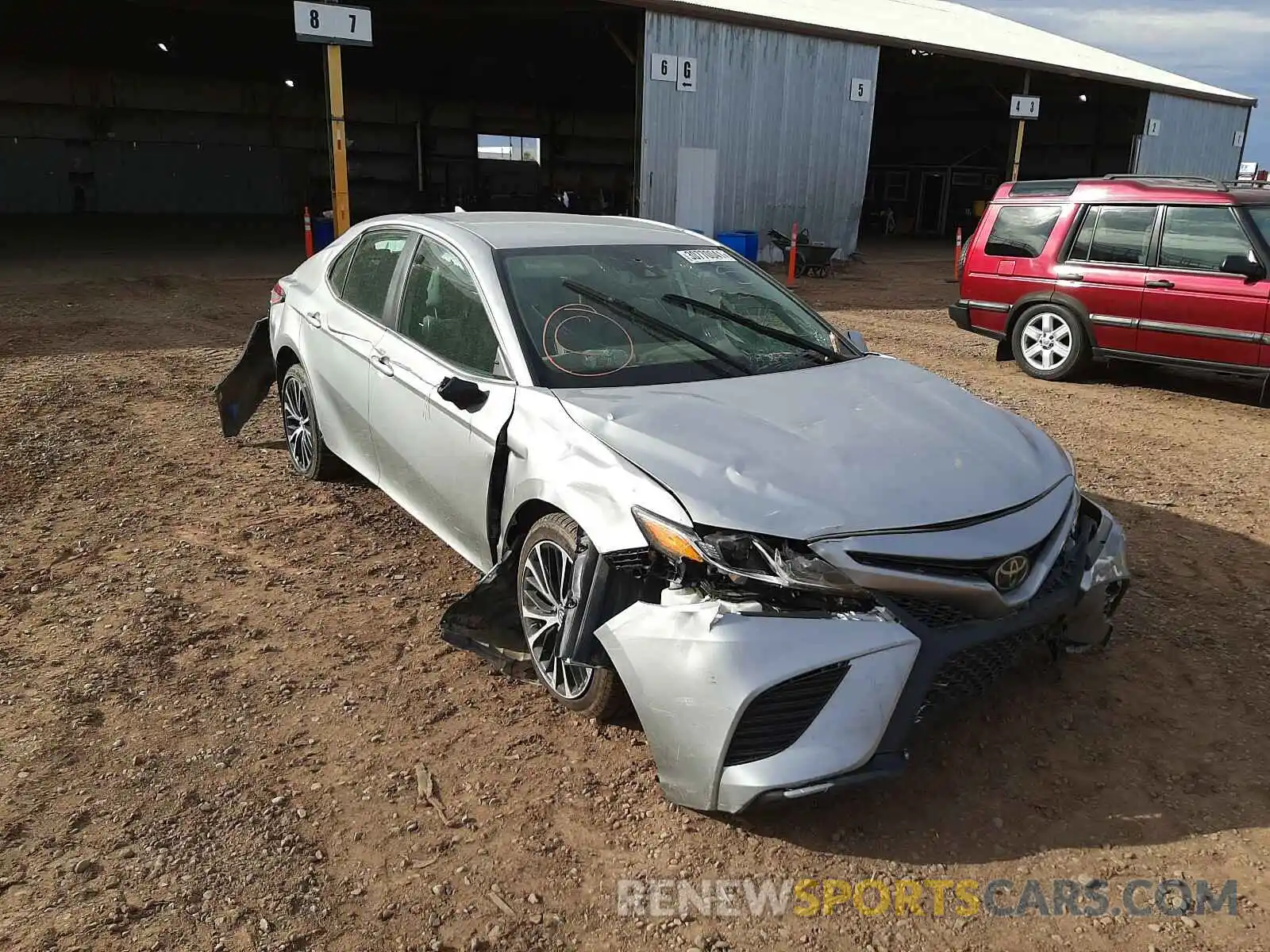 1 Photograph of a damaged car 4T1B11HK9KU216048 TOYOTA CAMRY 2019