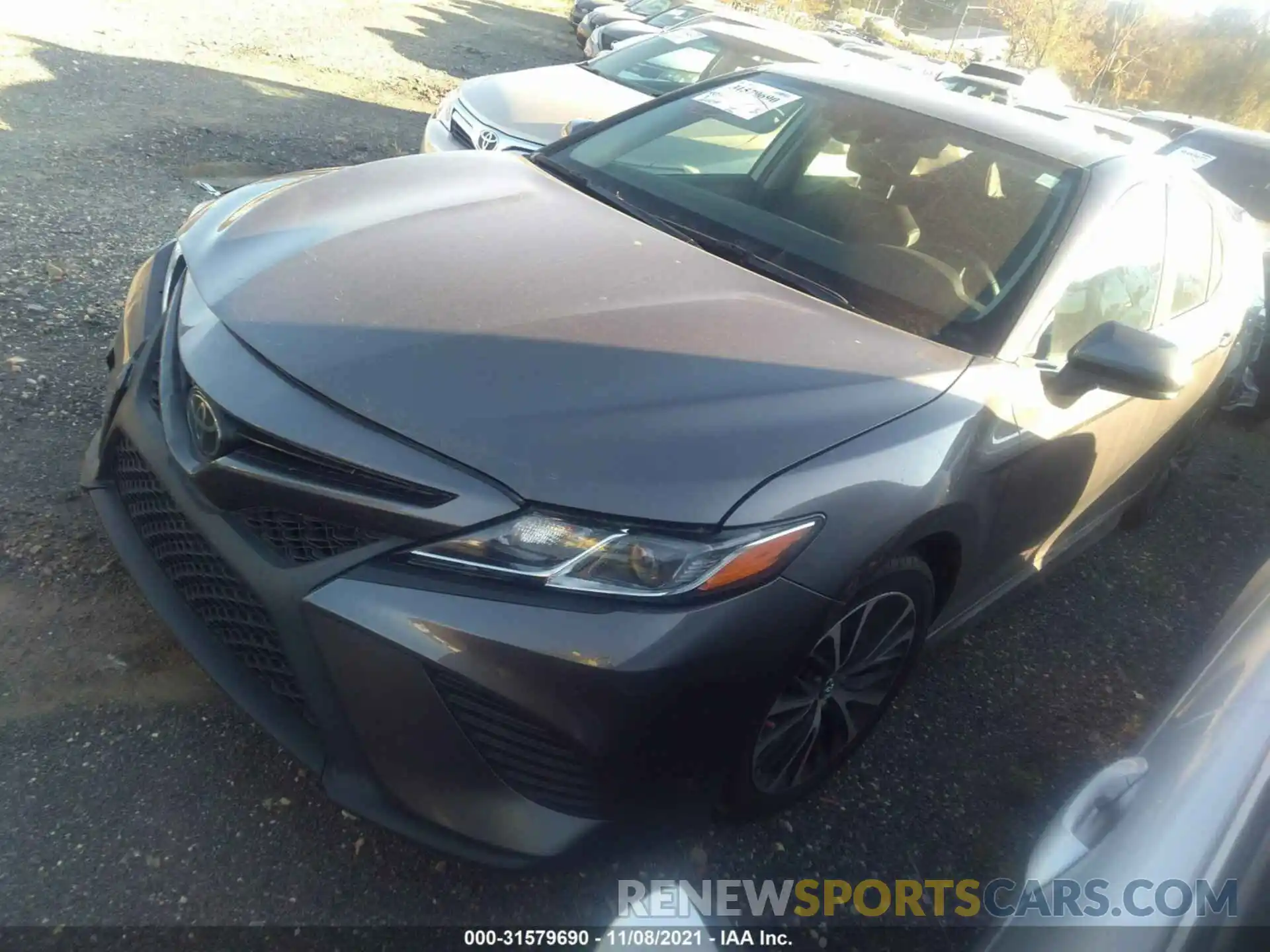 2 Photograph of a damaged car 4T1B11HK9KU216275 TOYOTA CAMRY 2019