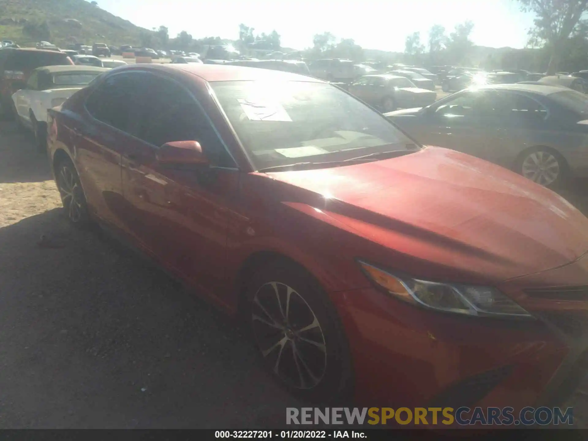 1 Photograph of a damaged car 4T1B11HK9KU216695 TOYOTA CAMRY 2019