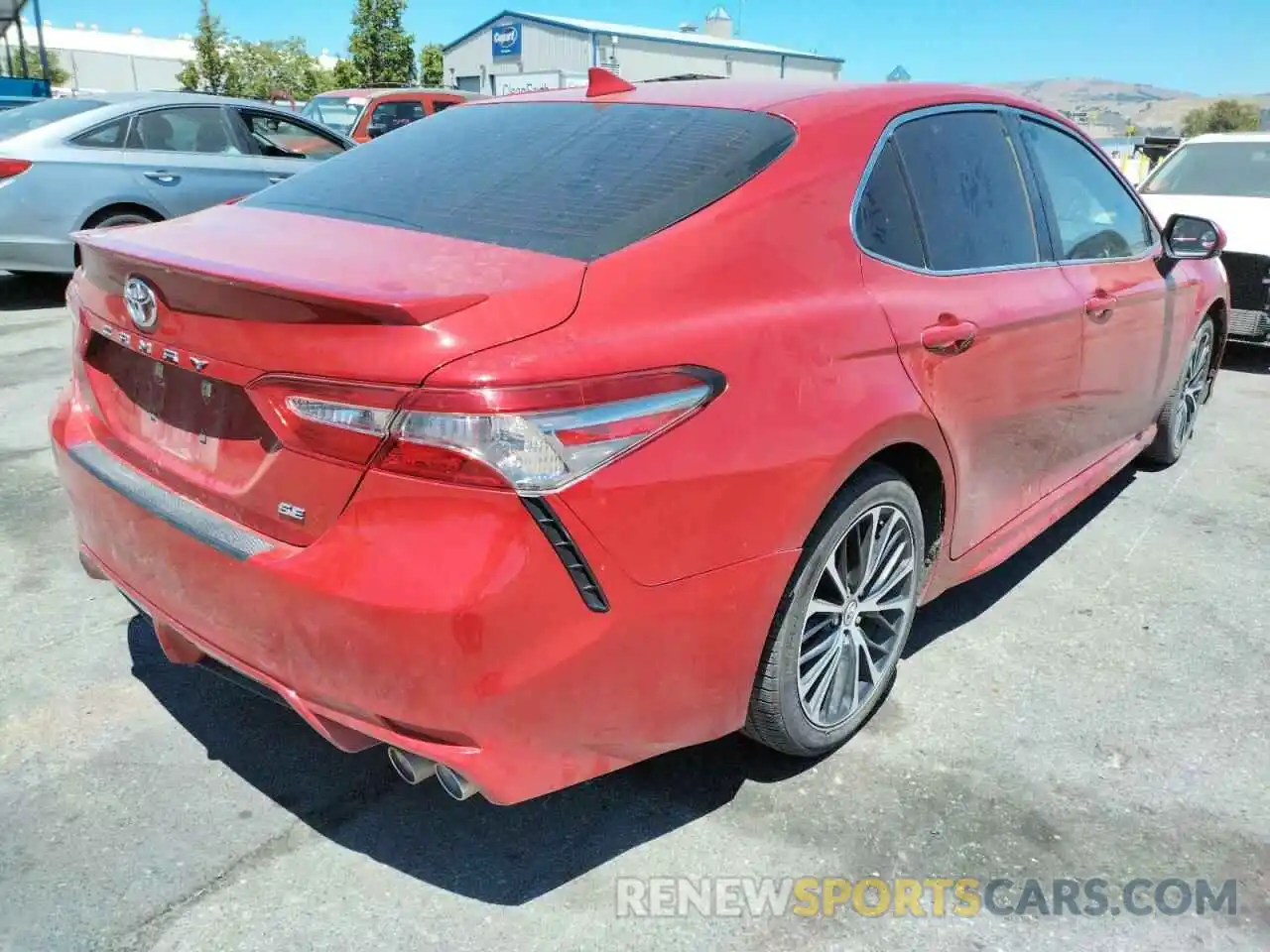 4 Photograph of a damaged car 4T1B11HK9KU222707 TOYOTA CAMRY 2019