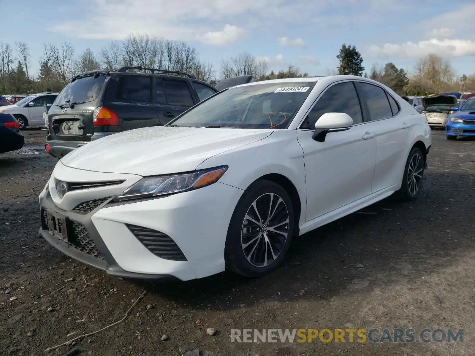 2 Photograph of a damaged car 4T1B11HK9KU222867 TOYOTA CAMRY 2019