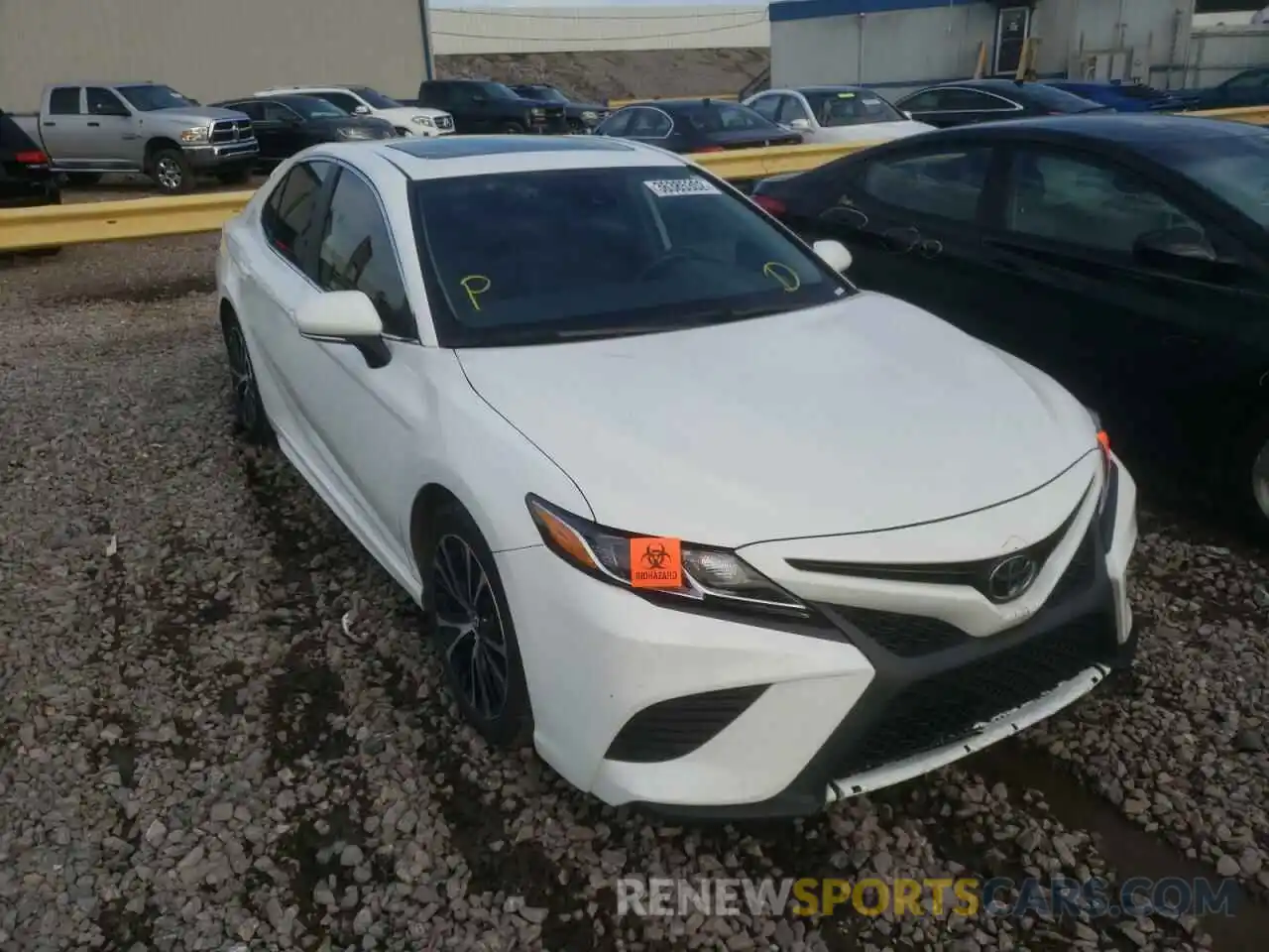 1 Photograph of a damaged car 4T1B11HK9KU224909 TOYOTA CAMRY 2019